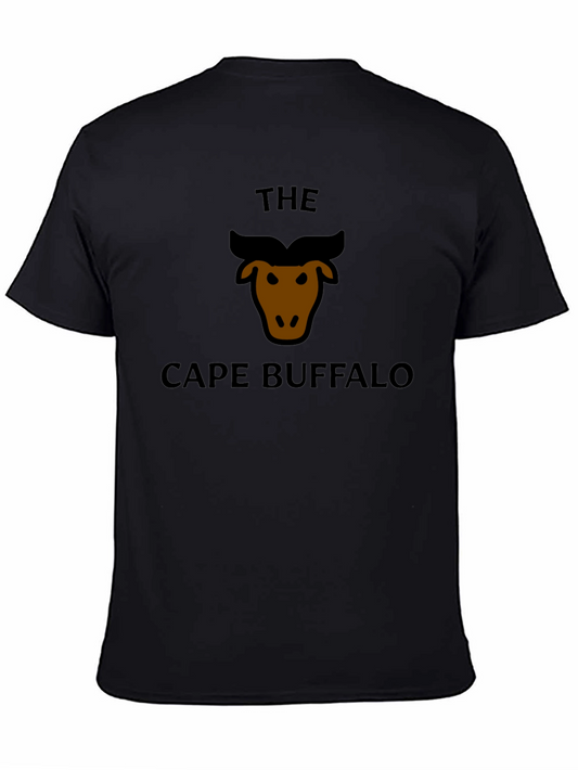 The Cape Buffalo Graphic Tee - Stylish Black T-Shirt