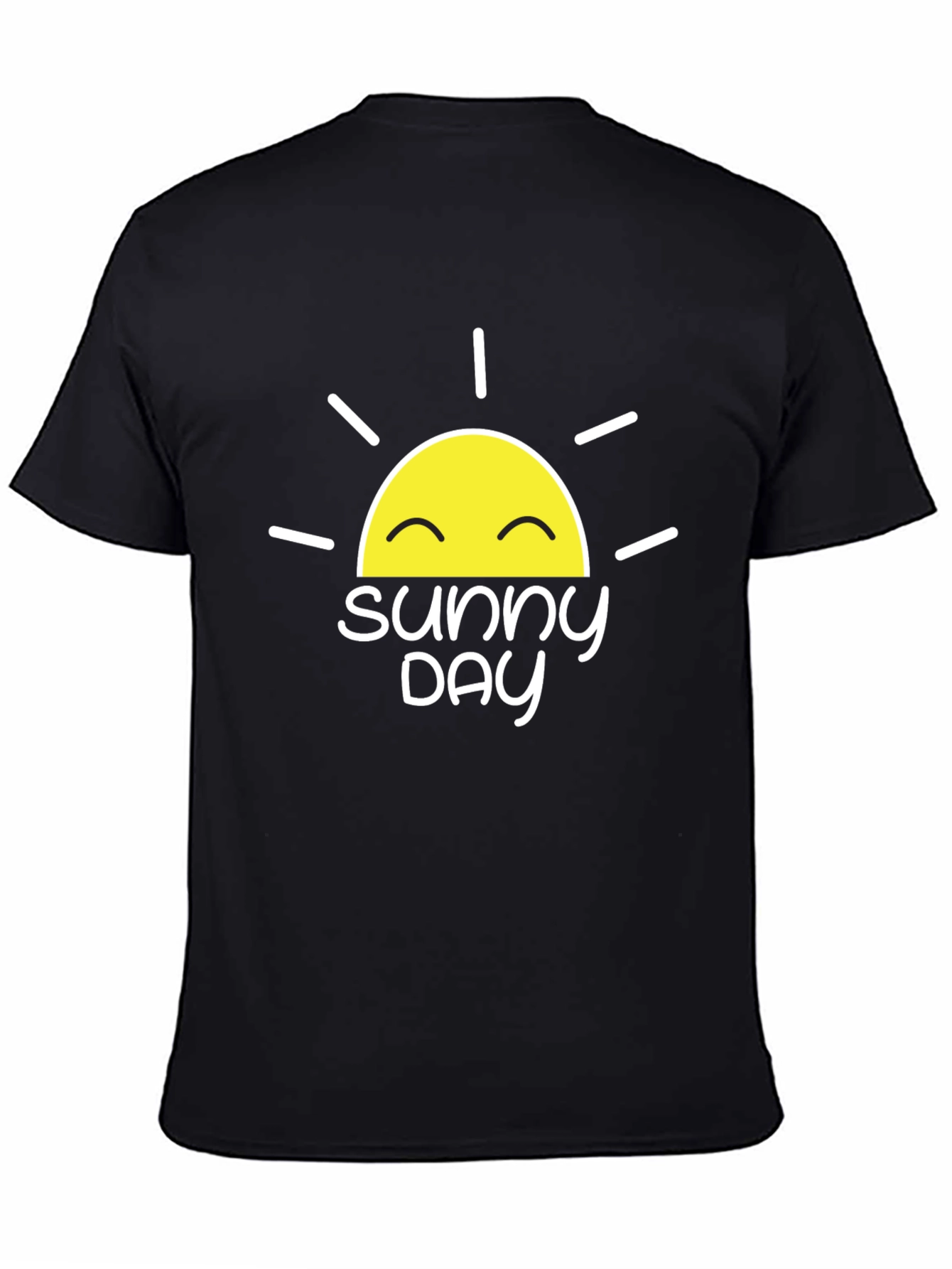 Sunny Day Graphic Tee - Black