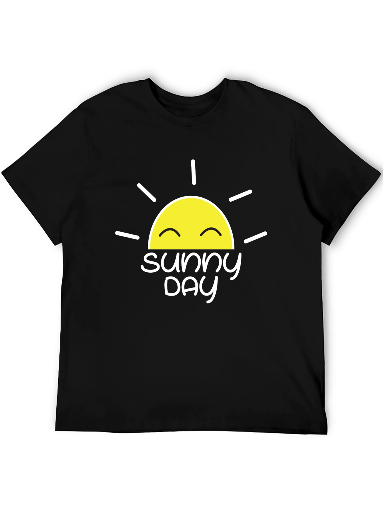 Sunny Day Graphic Tee - Black