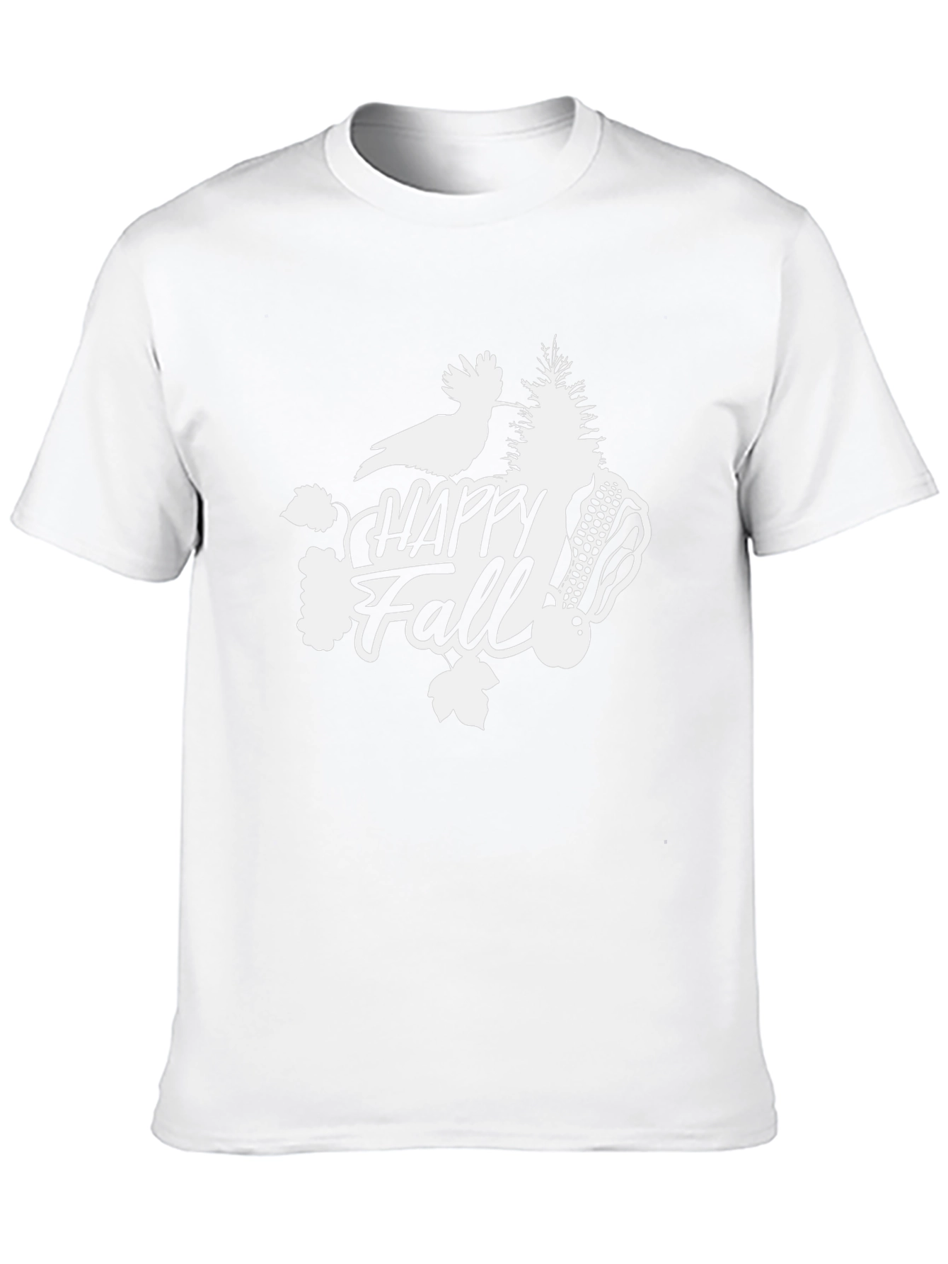 Happy Fall Graphic Tee - Unisex Soft Cotton T-Shirt