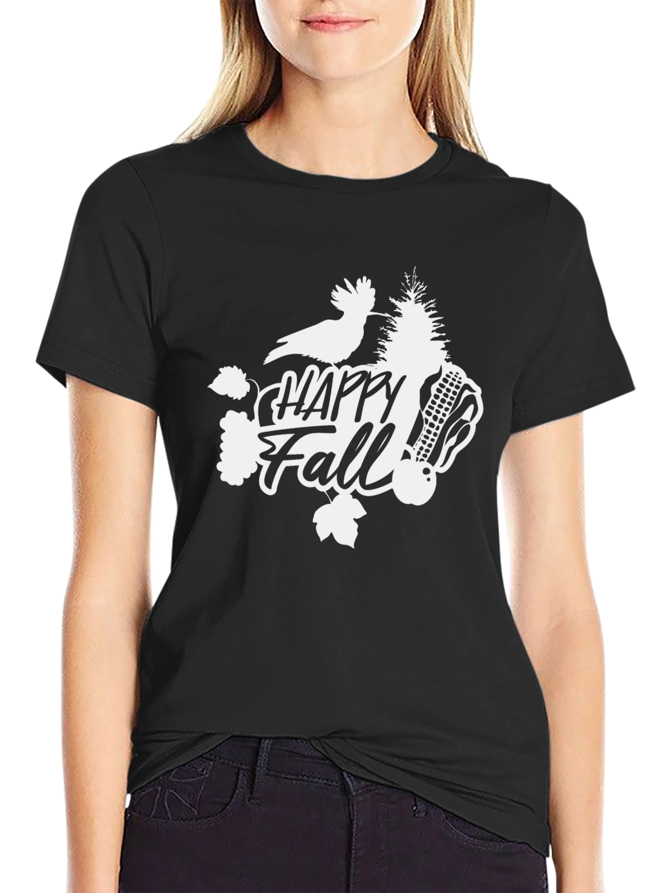 Happy Fall Graphic Tee - Unisex Soft Cotton T-Shirt