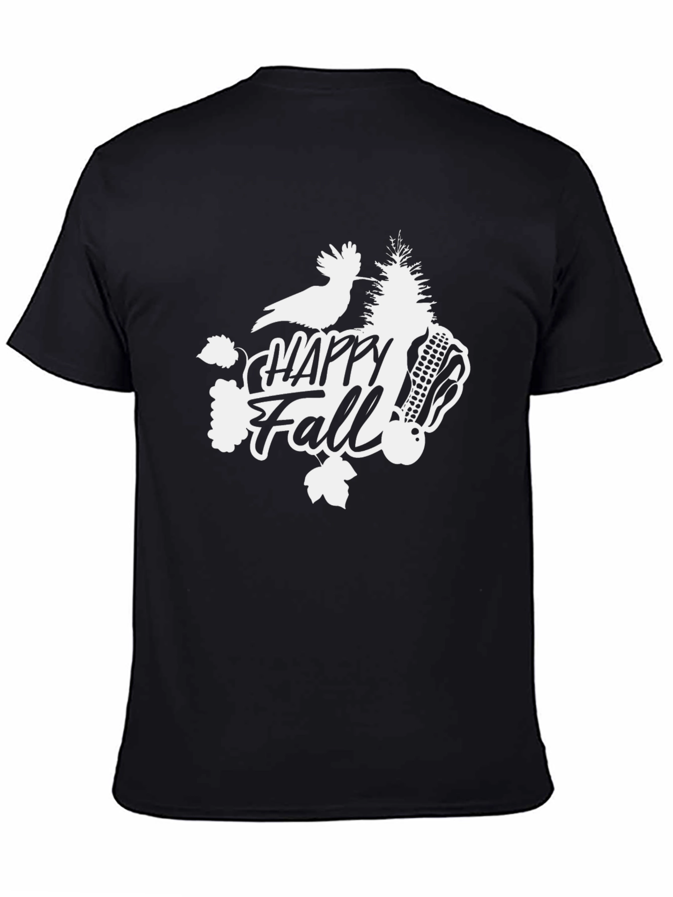 Happy Fall Graphic Tee - Unisex Soft Cotton T-Shirt