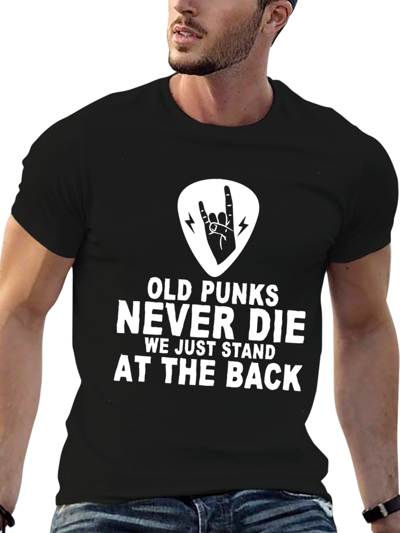 Old Punks Never Die Graphic T-Shirt