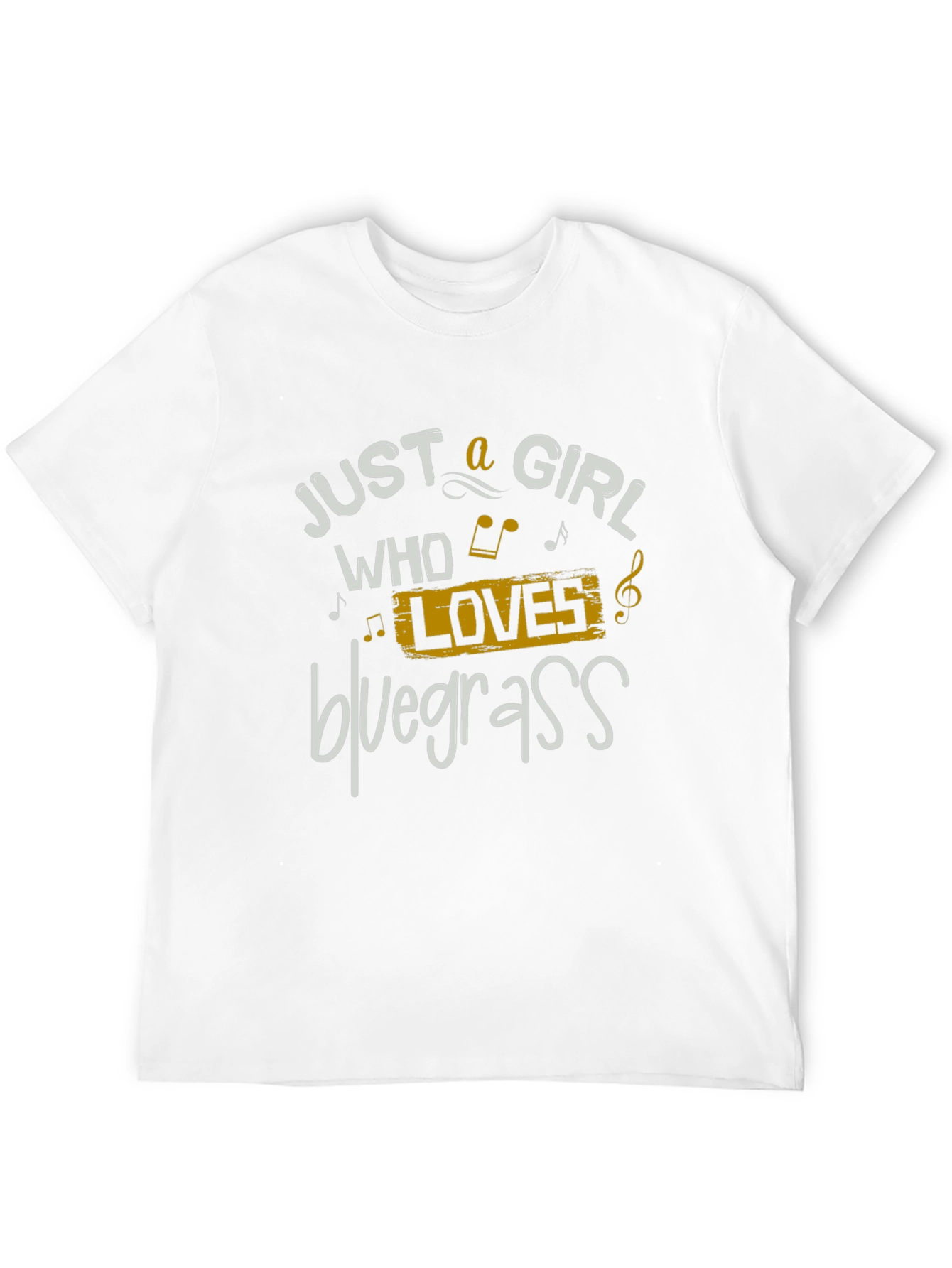 Just a Girl Who Loves Bluegrass T-Shirt