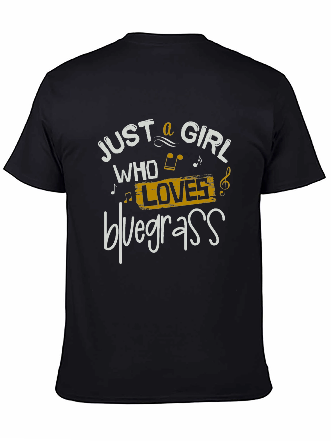 Just a Girl Who Loves Bluegrass T-Shirt