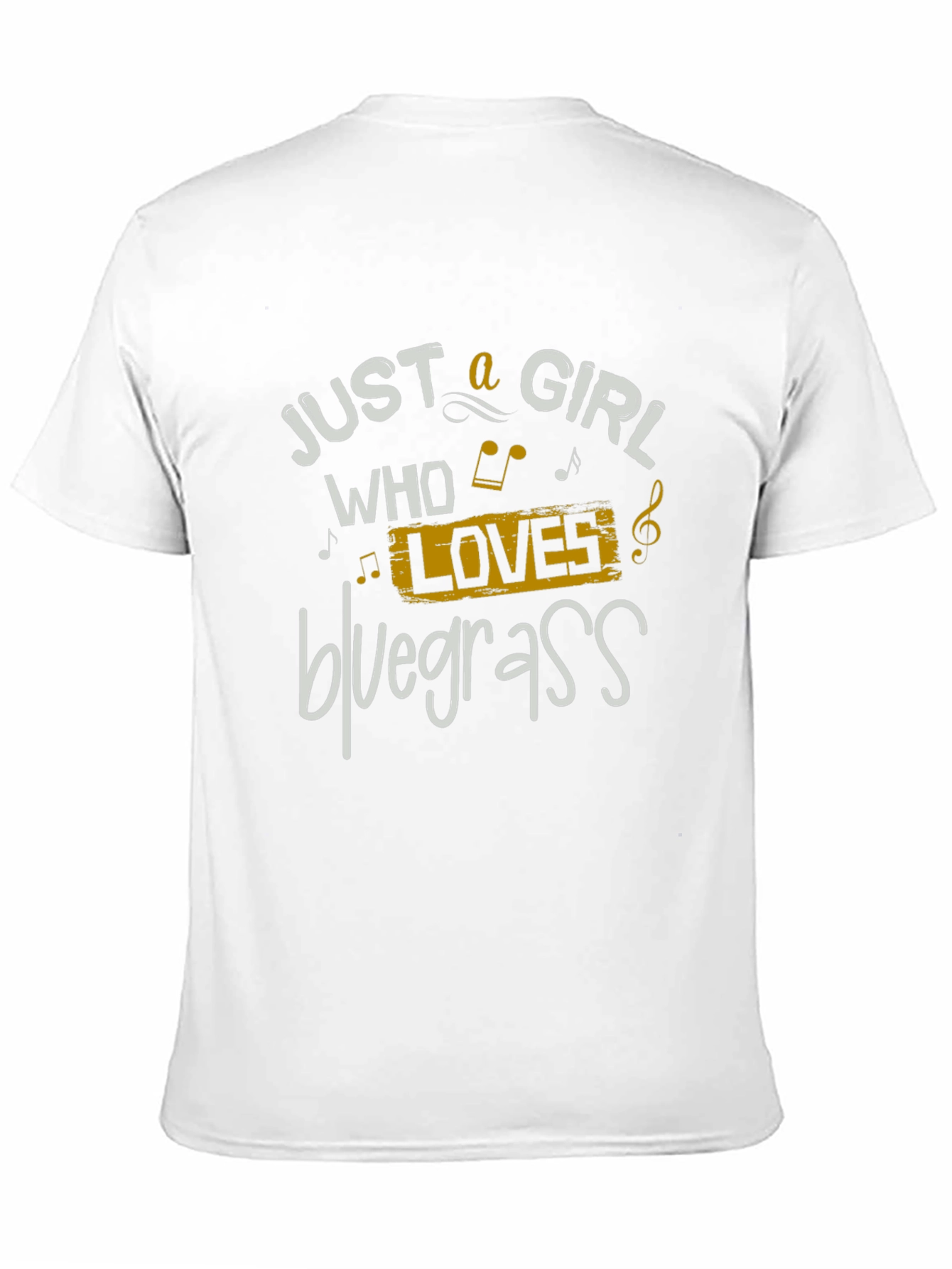 Just a Girl Who Loves Bluegrass T-Shirt