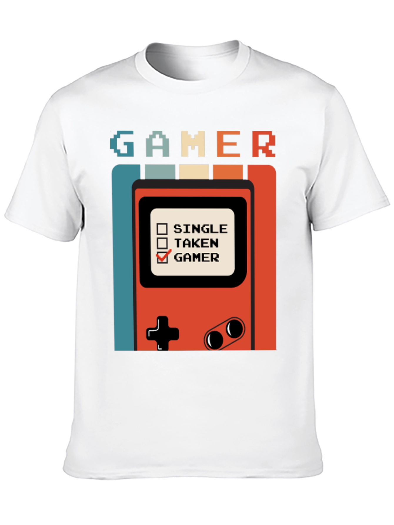 Gamer T-Shirt Retro Console Design