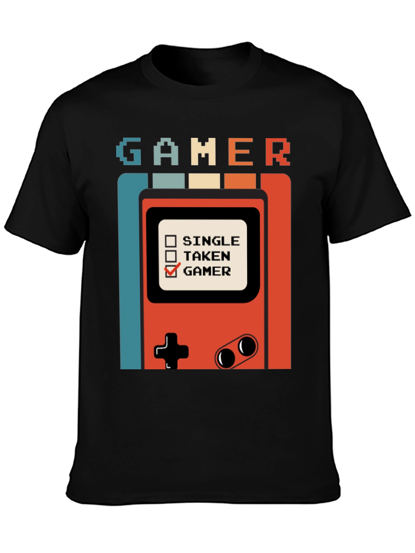 Gamer T-Shirt Retro Console Design