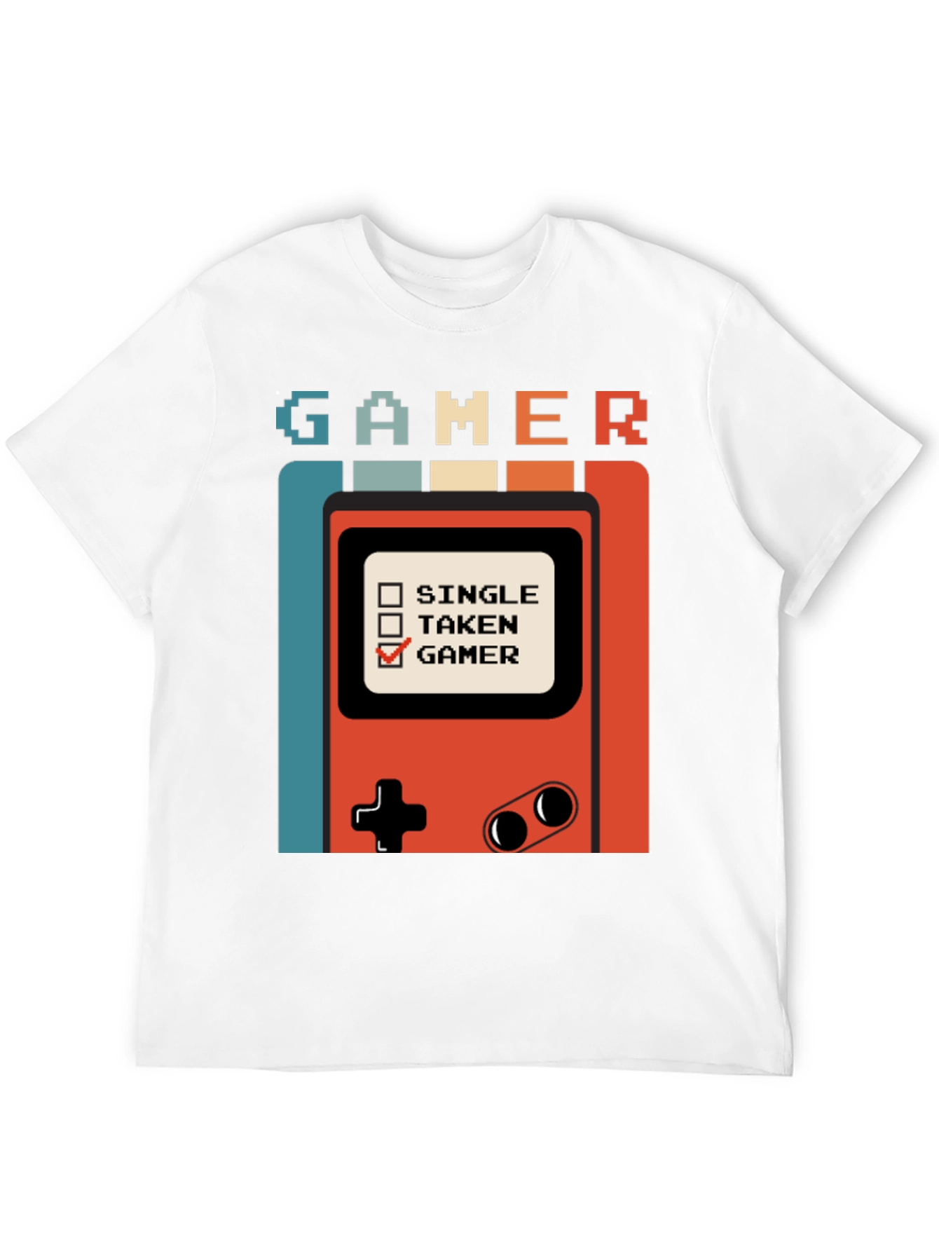 Gamer T-Shirt Retro Console Design