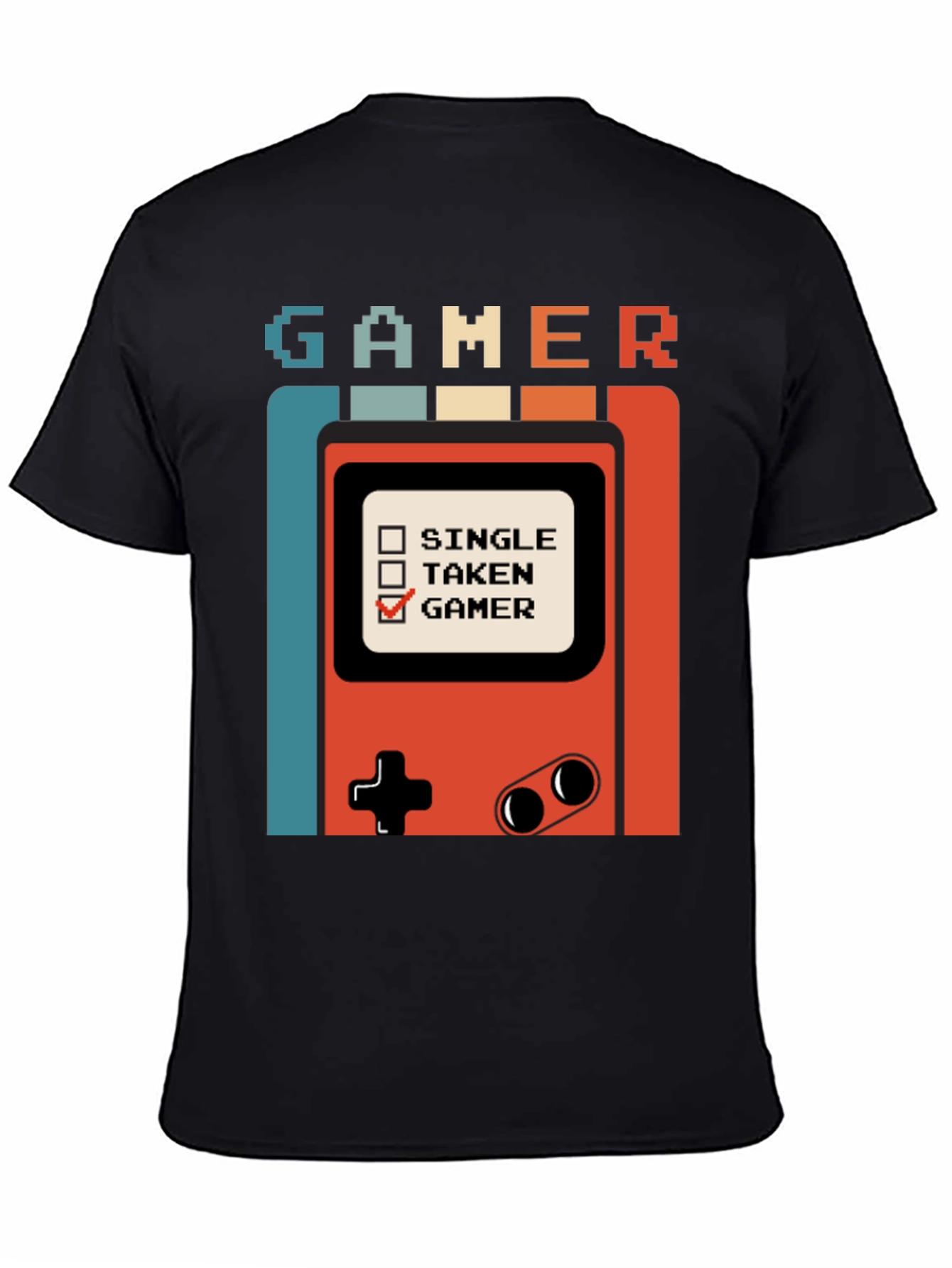 Gamer T-Shirt Retro Console Design