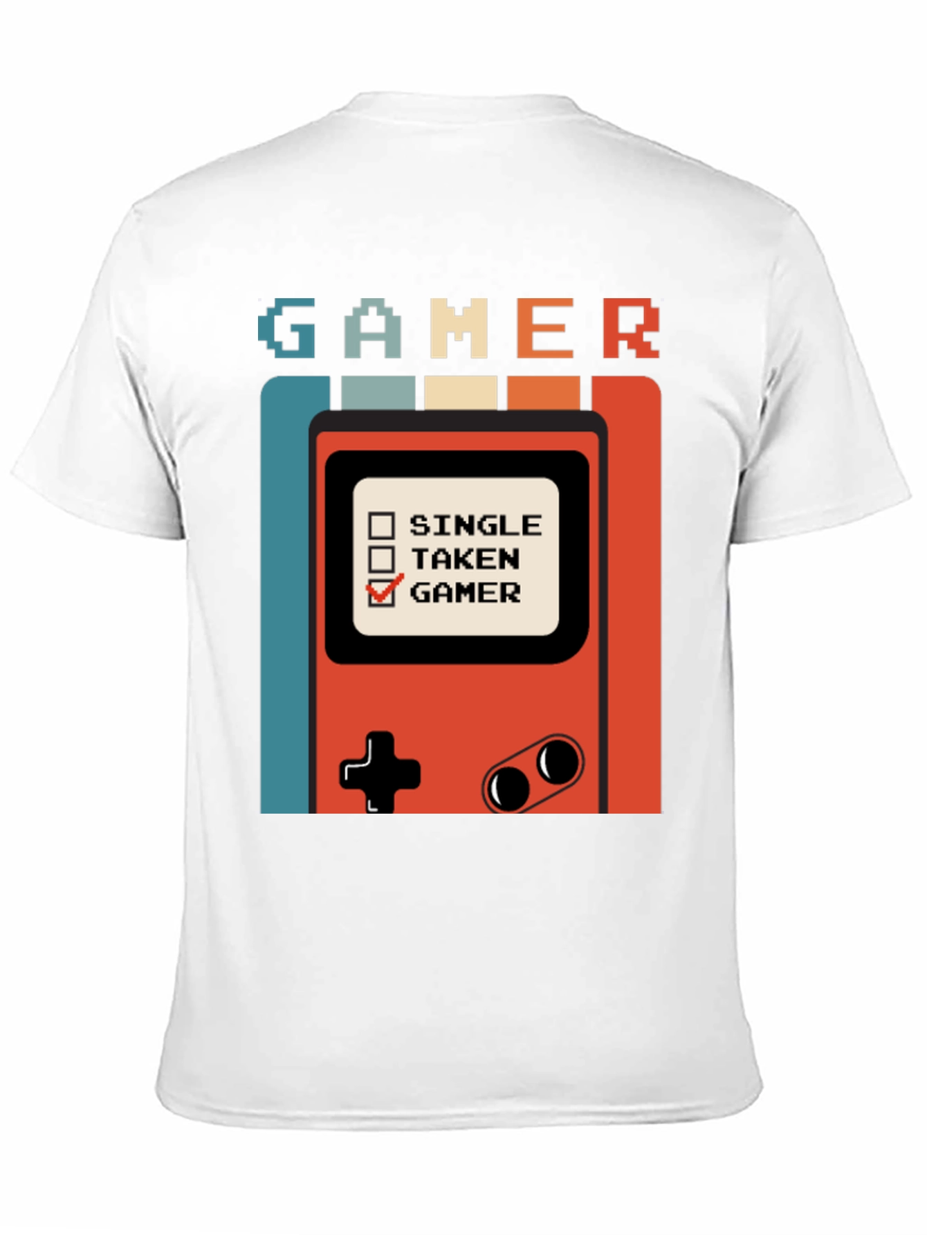 Gamer T-Shirt Retro Console Design