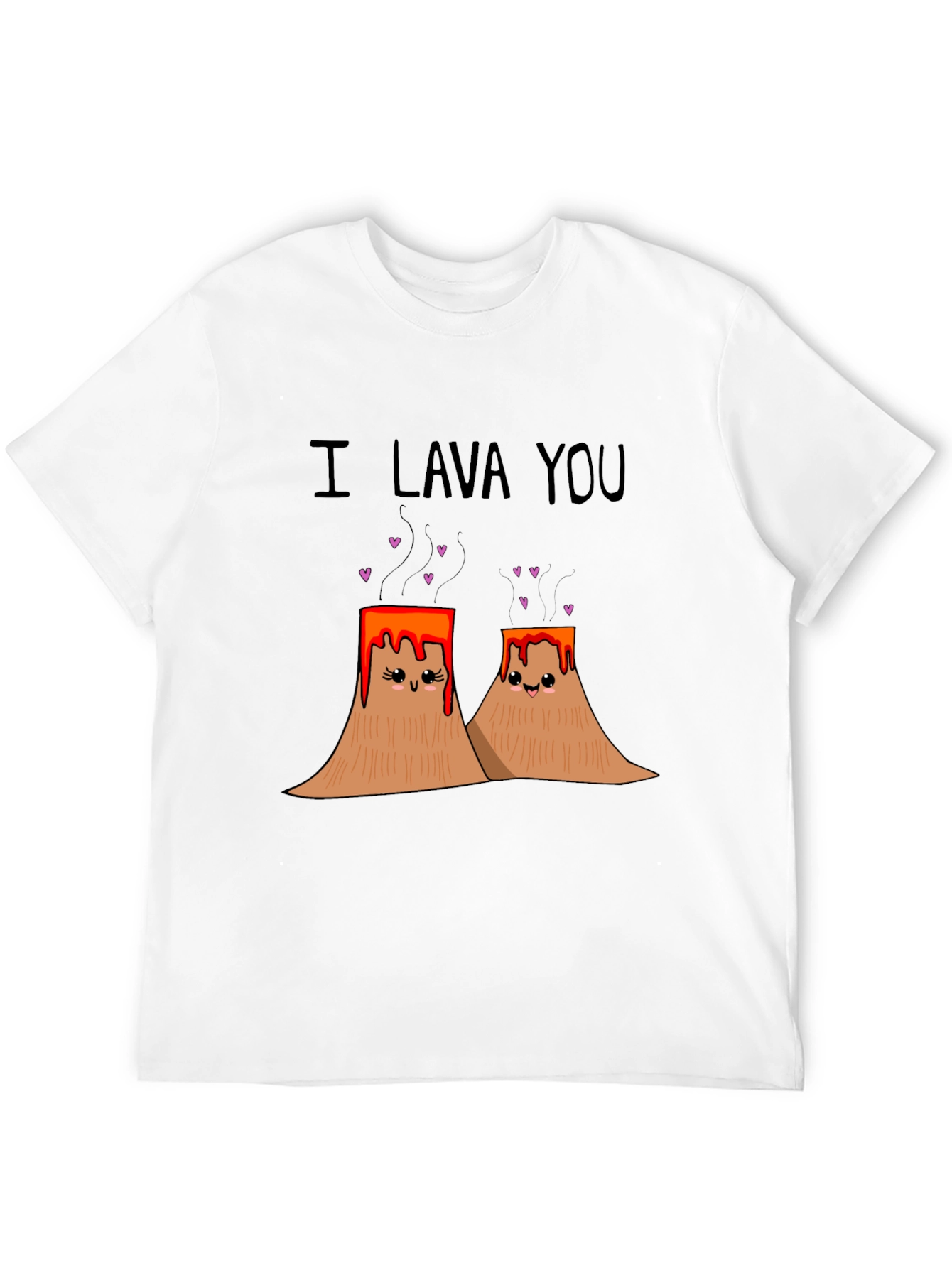 I Lava You T-Shirt Funny Volcano Love Tee