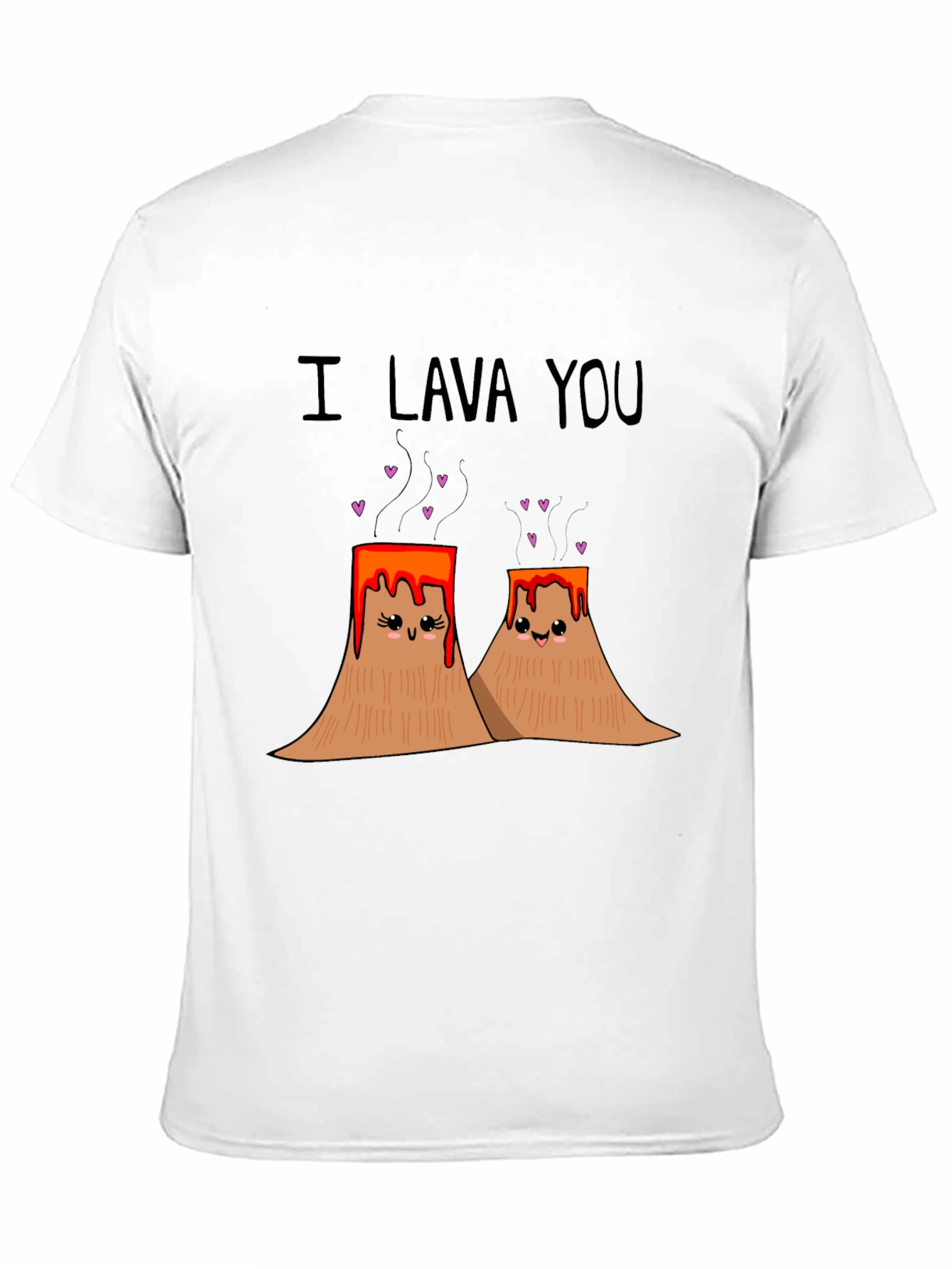 I Lava You T-Shirt Funny Volcano Love Tee