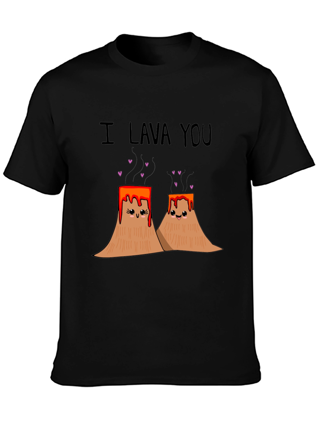 I Lava You T-Shirt Funny Volcano Love Tee