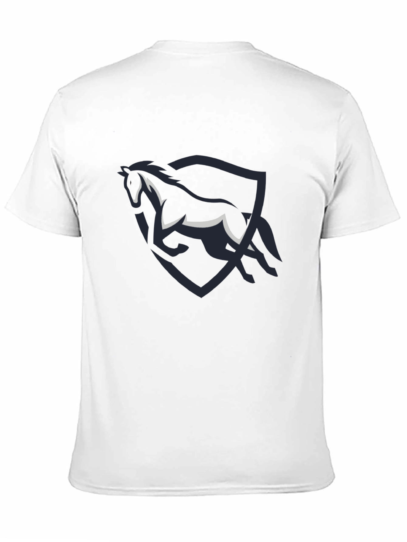 Black Horse Shield Graphic Tee