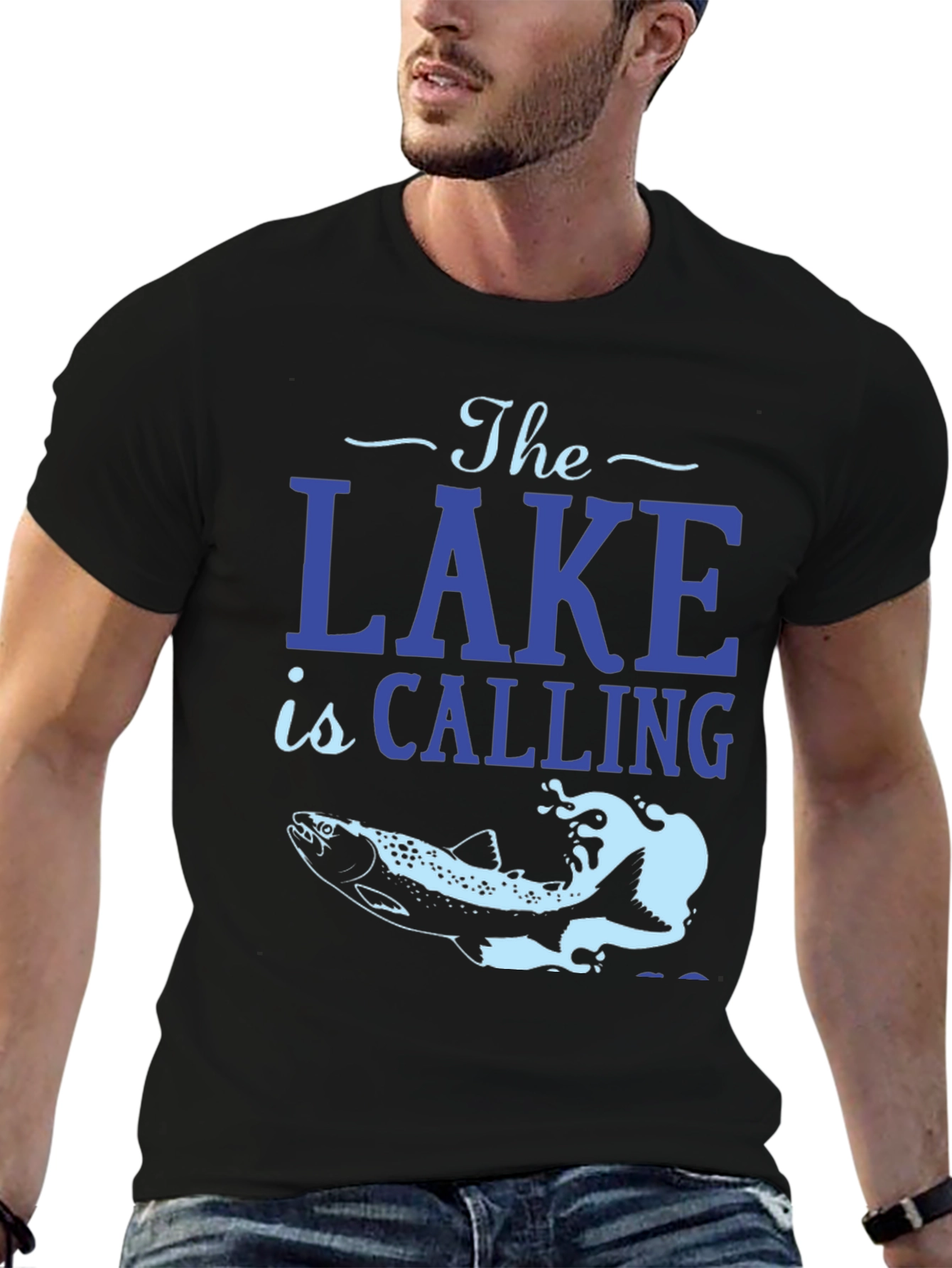 The Lake is Calling T-Shirt - Fishing Tee