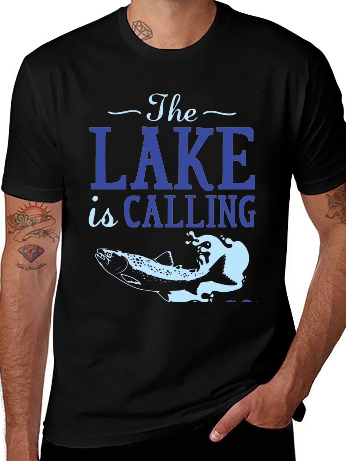The Lake is Calling T-Shirt - Fishing Tee