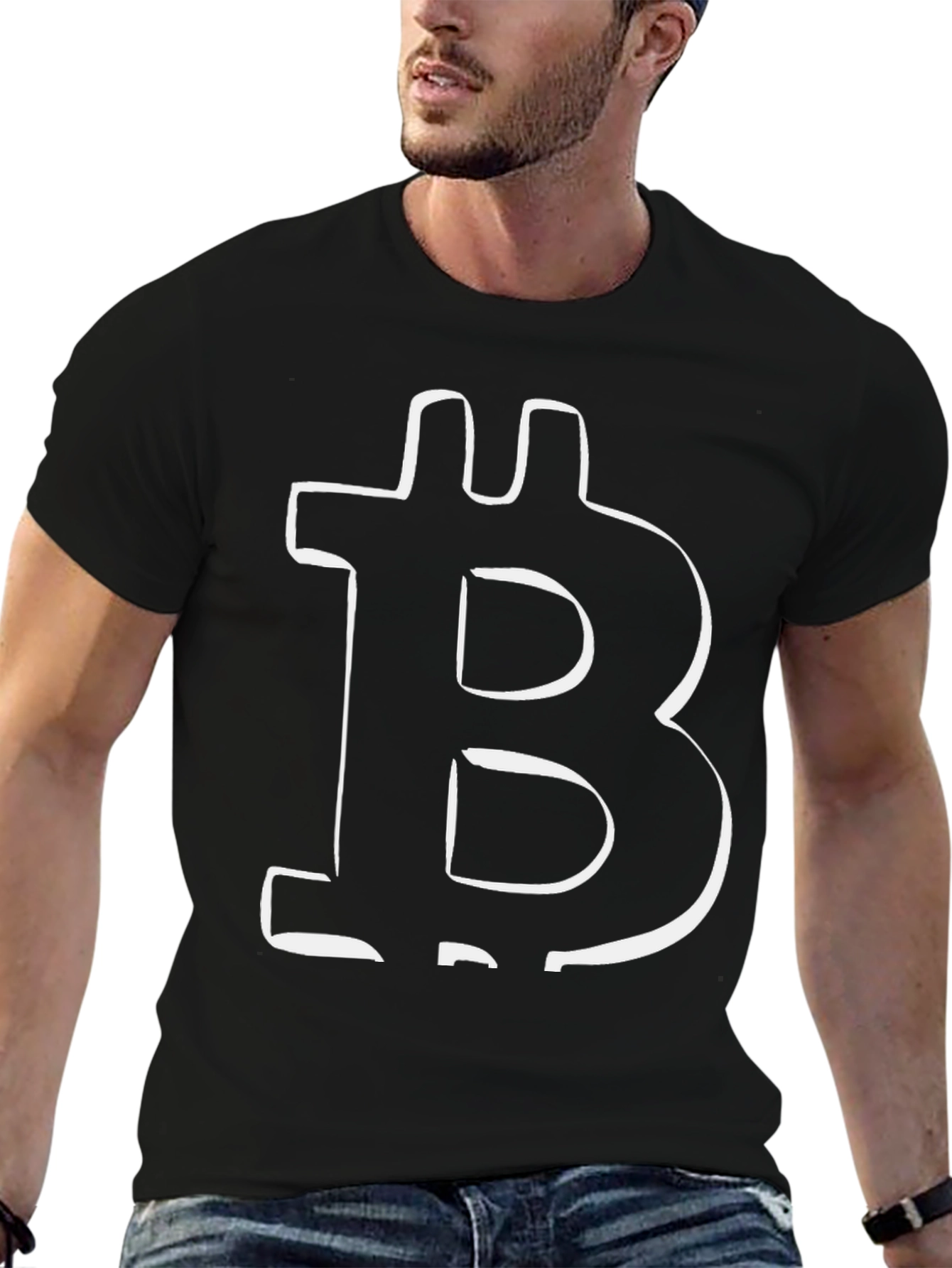 Bitcoin Logo T-Shirt - Crypto Currency Tee