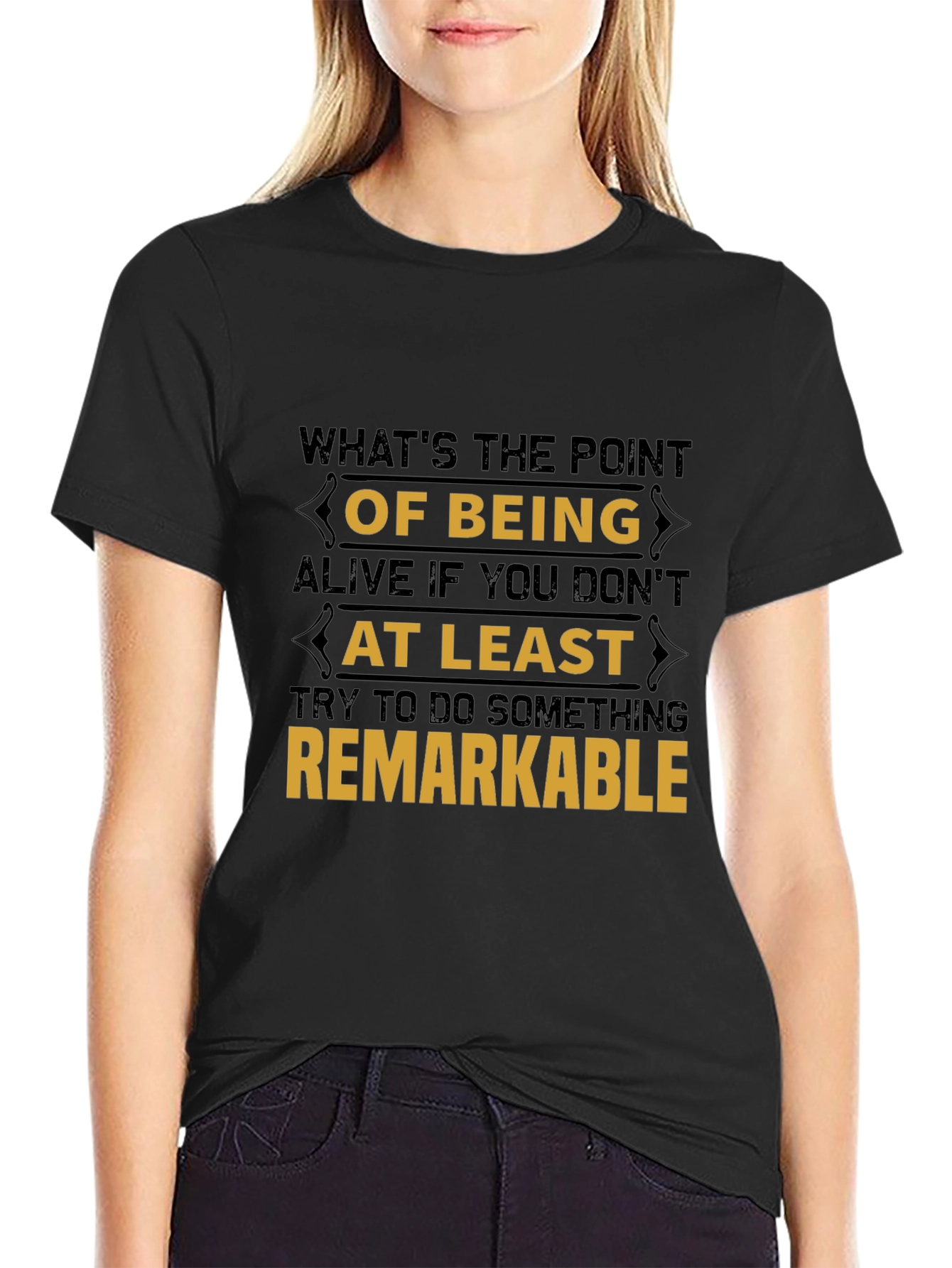Remarkable T-Shirt: Inspiring Graphic Tee