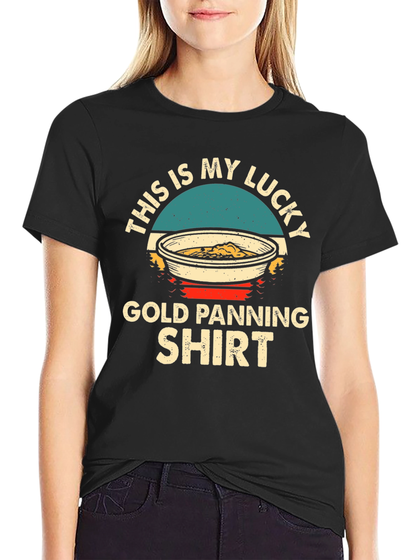Lucky Gold Panning T-Shirt