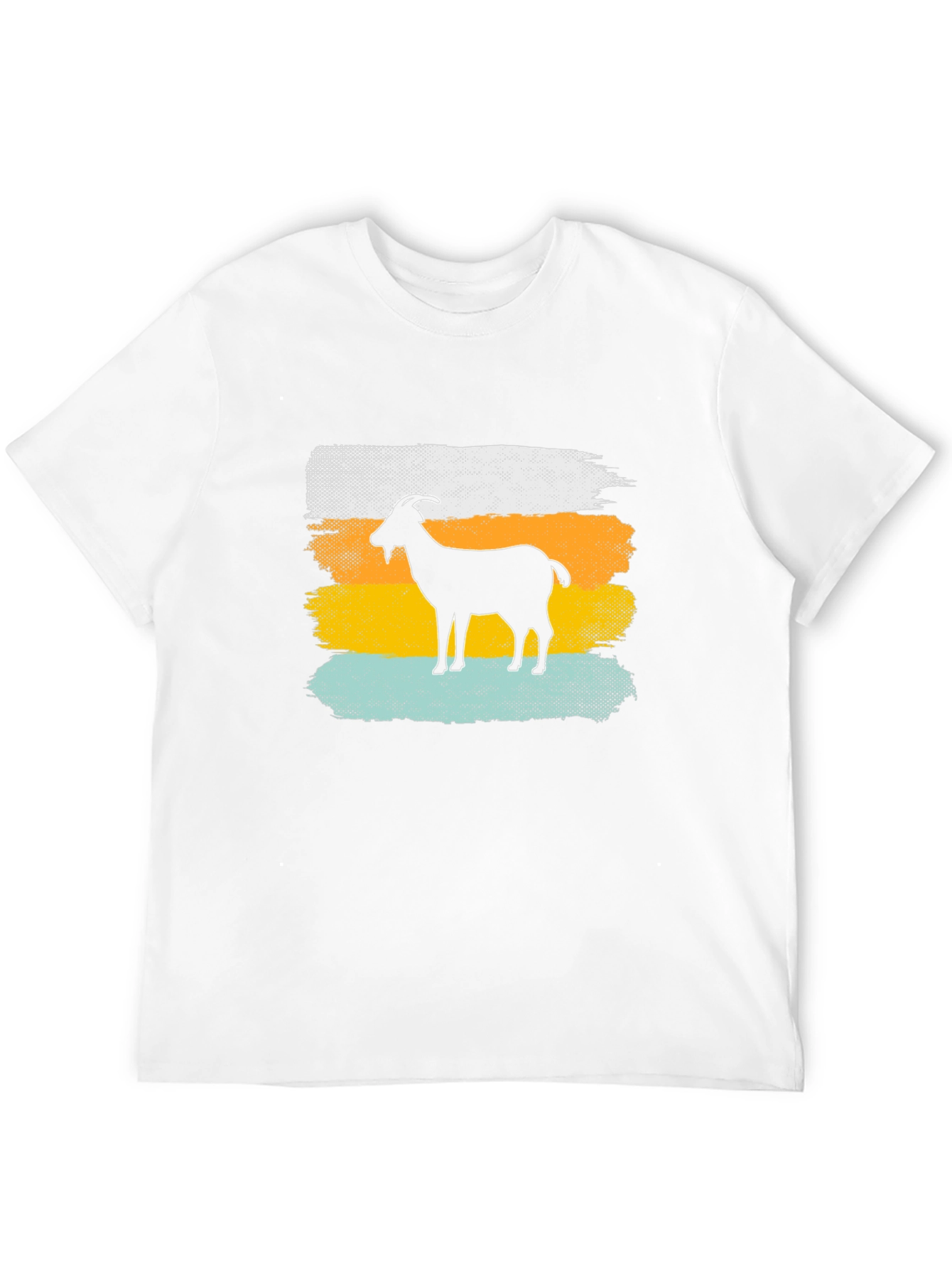 Goat Silhouette Graphic Tee - Unisex Black T-Shirt