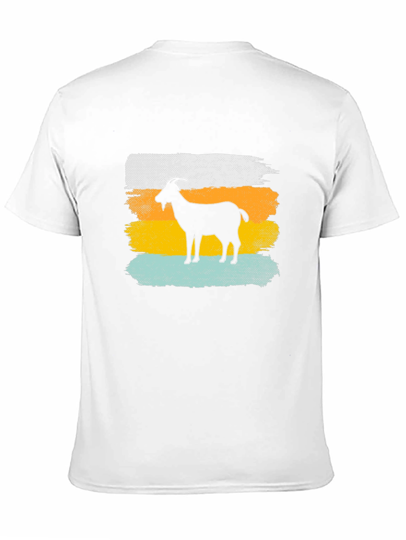 Goat Silhouette Graphic Tee - Unisex Black T-Shirt