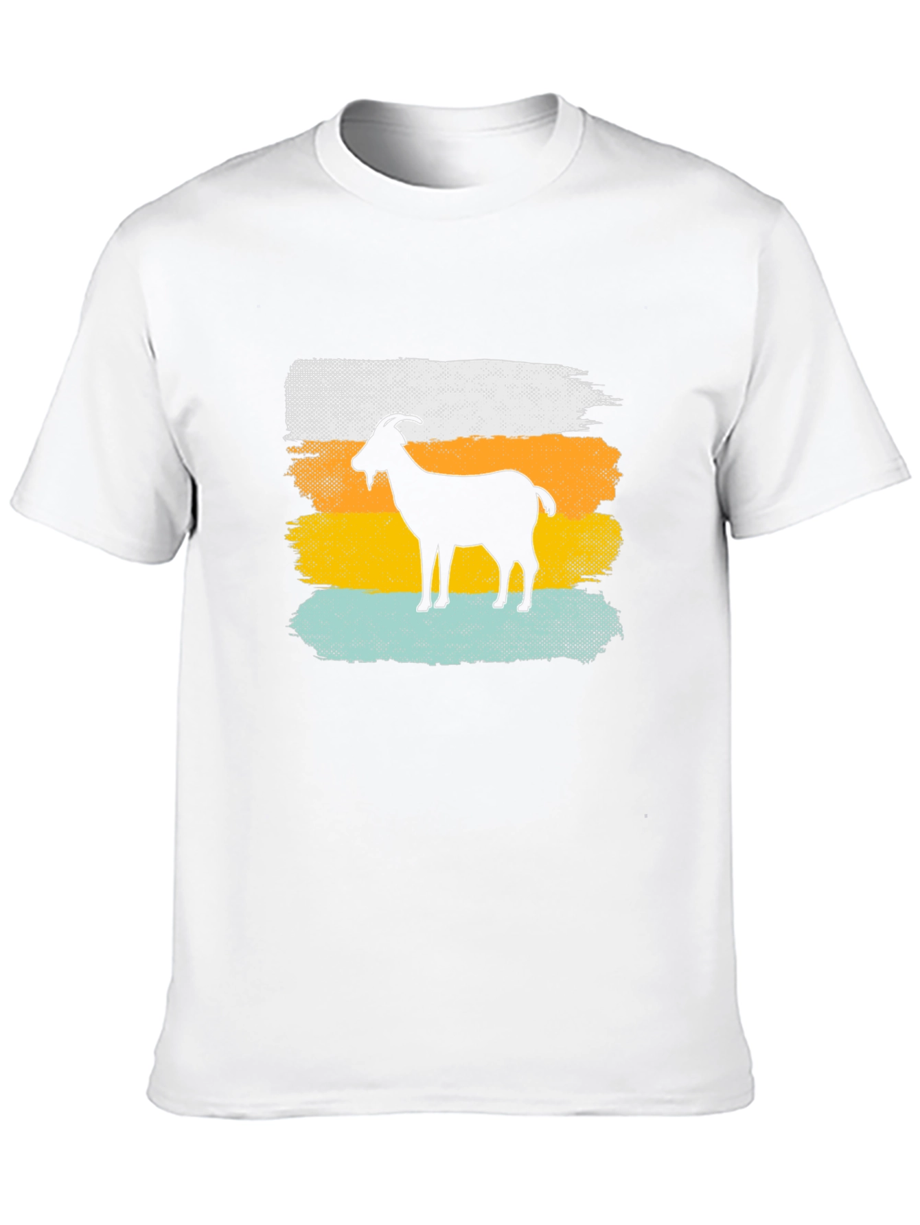 Goat Silhouette Graphic Tee - Unisex Black T-Shirt