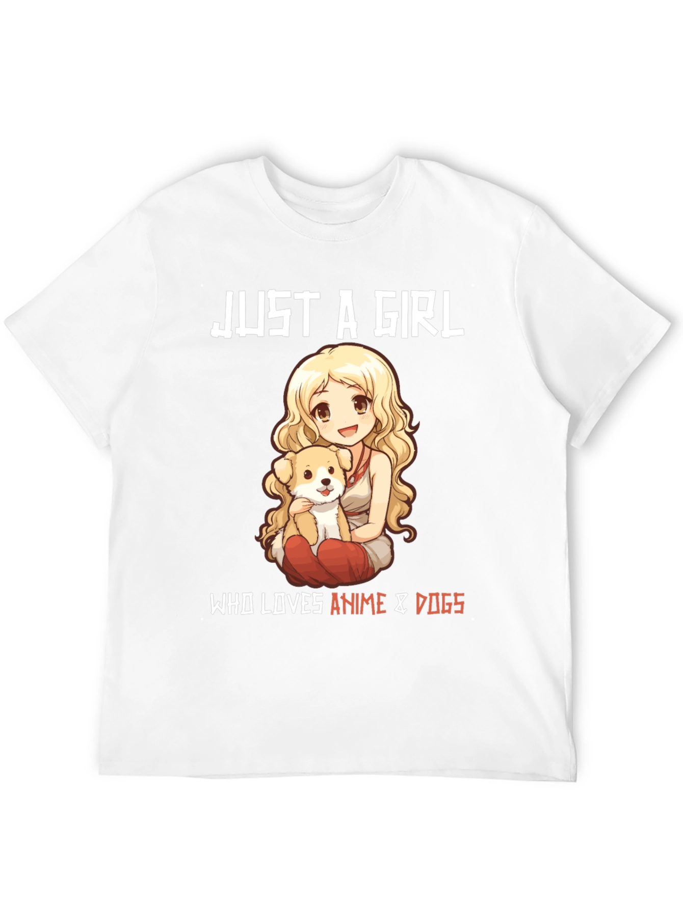 Anime and Dog Lovers T-Shirt