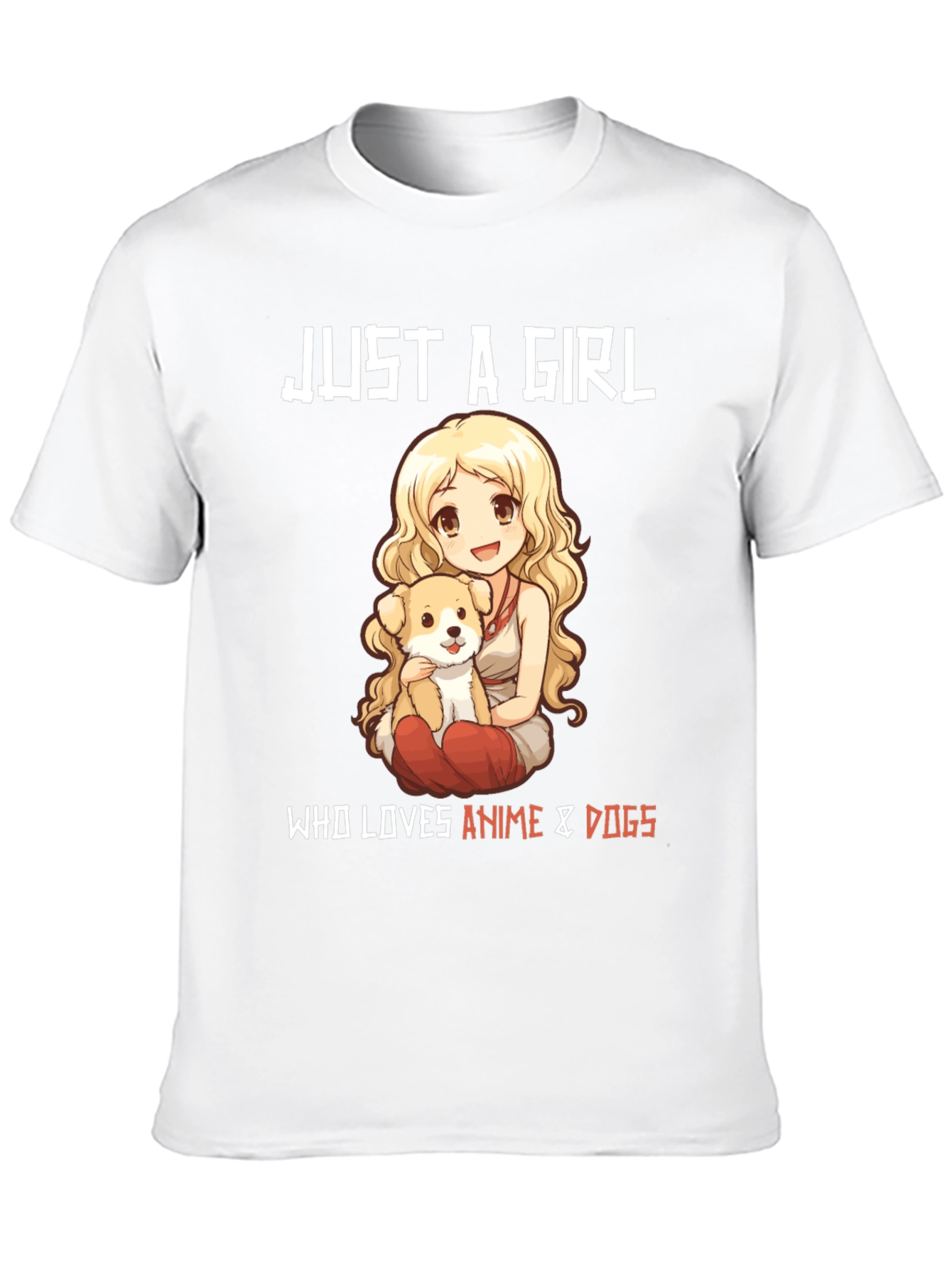 Anime and Dog Lovers T-Shirt