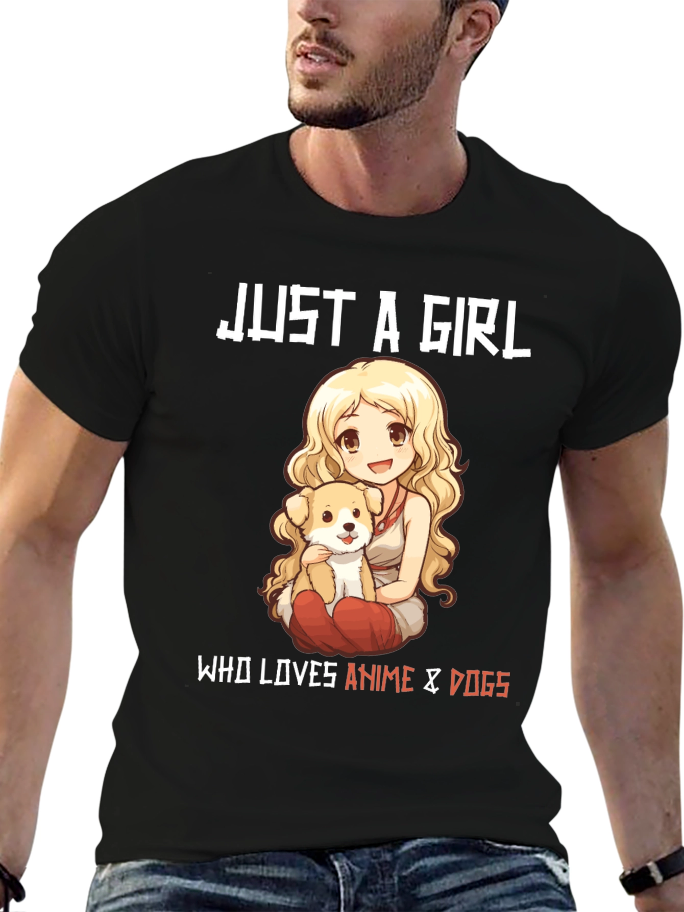 Anime and Dog Lovers T-Shirt