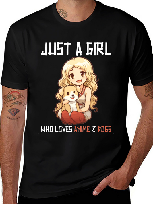 Anime and Dog Lovers T-Shirt