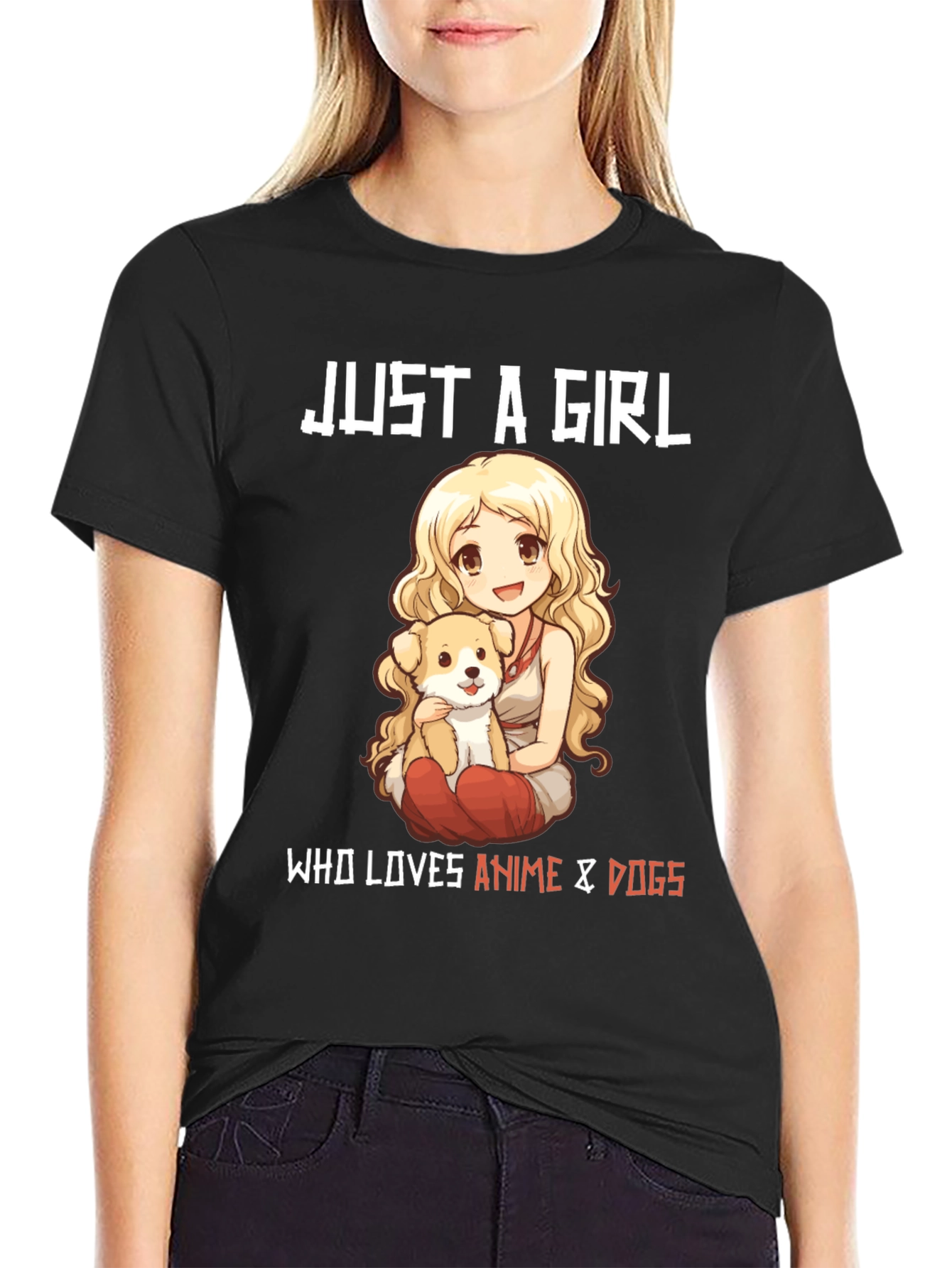 Anime and Dog Lovers T-Shirt