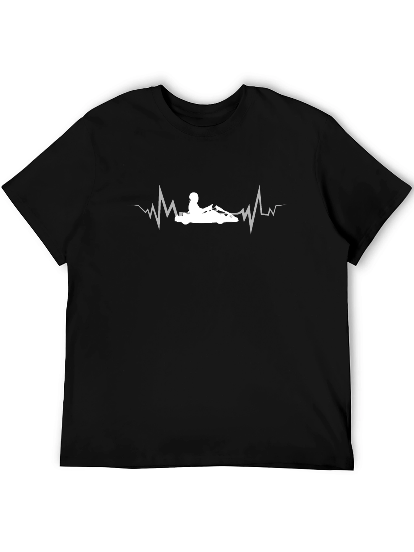 Kart Racing Heartbeat T-Shirt