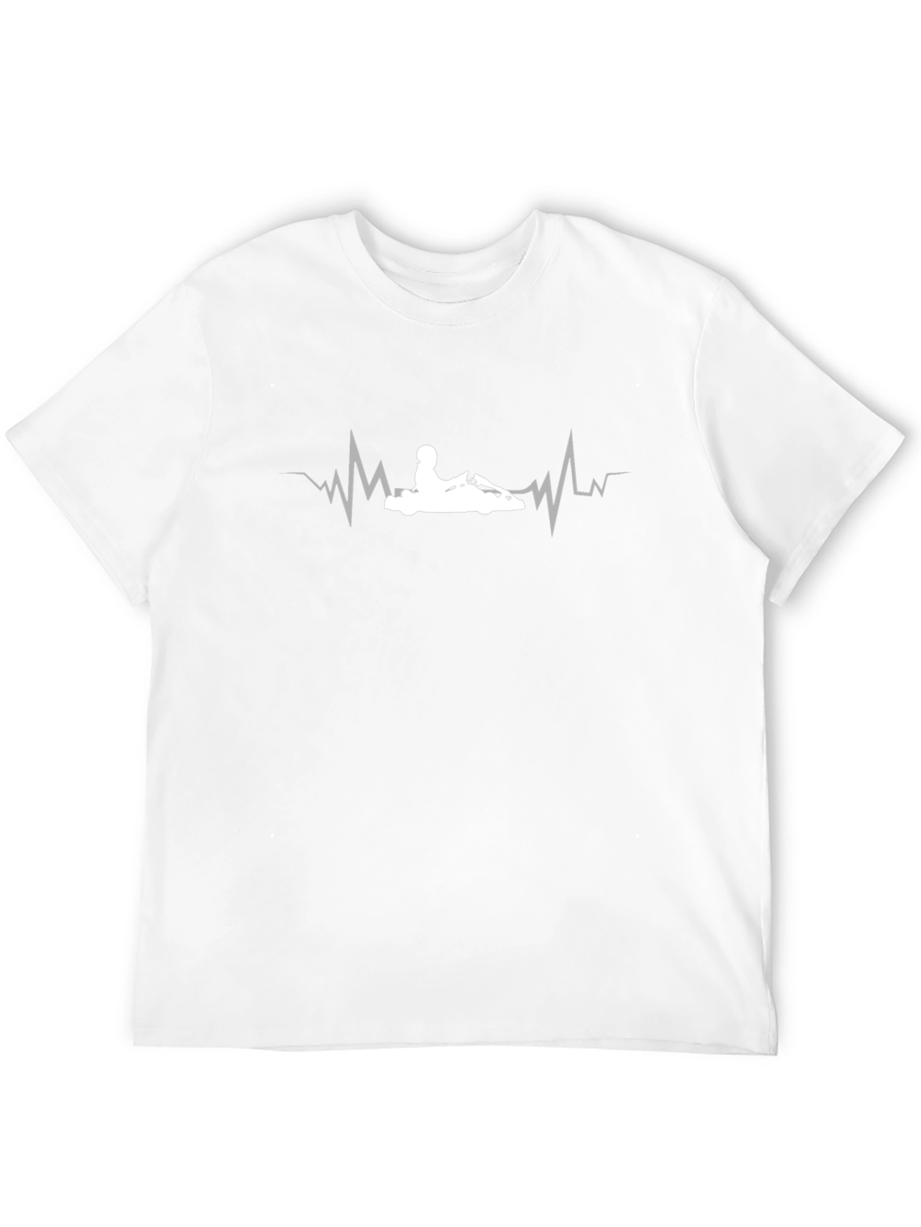 Kart Racing Heartbeat T-Shirt