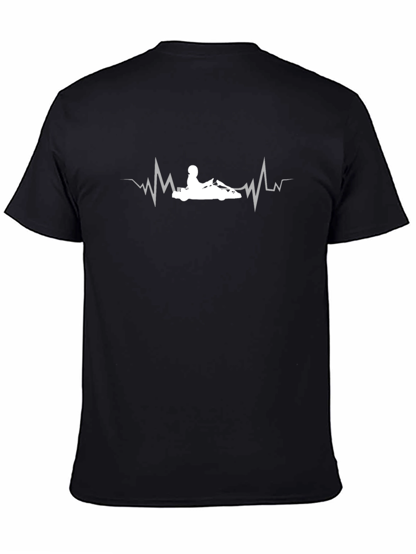 Kart Racing Heartbeat T-Shirt