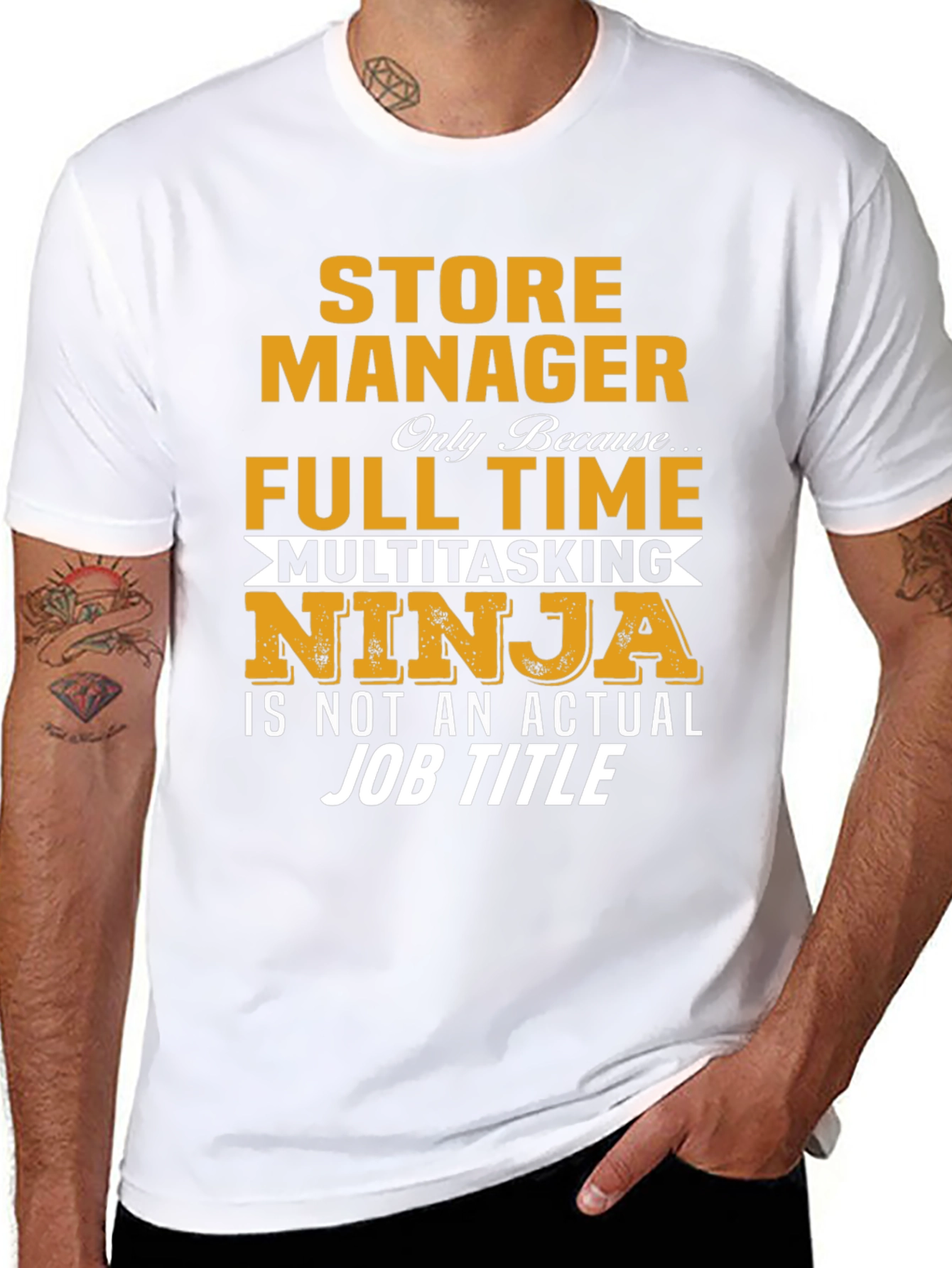 Store Manager Multitasking Ninja T-Shirt