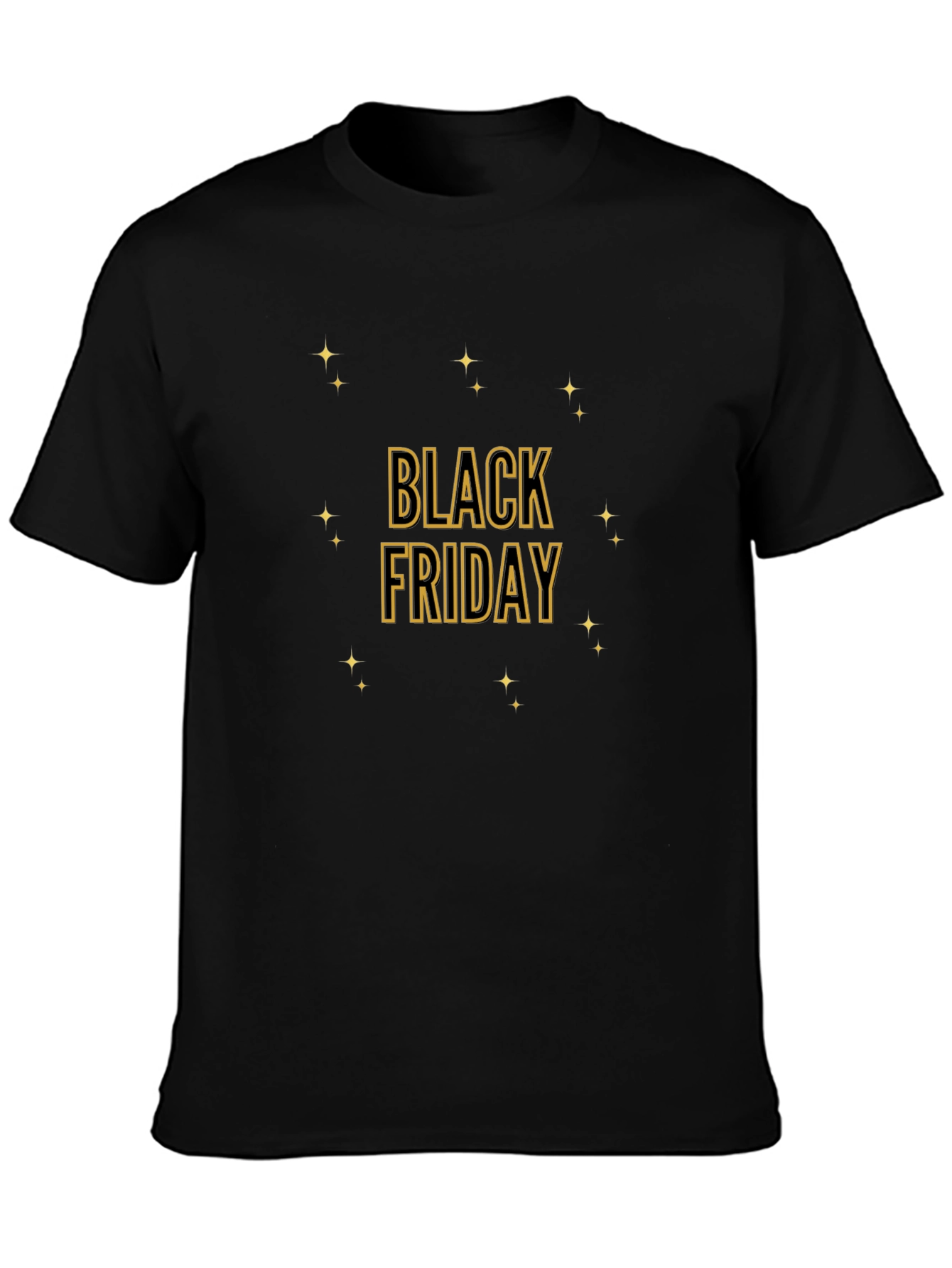 Black Friday Starry T-Shirt | Galaxy Star Graphic Tee | Holiday Sale Shirt | Gift Idea | Free Shipping $50+