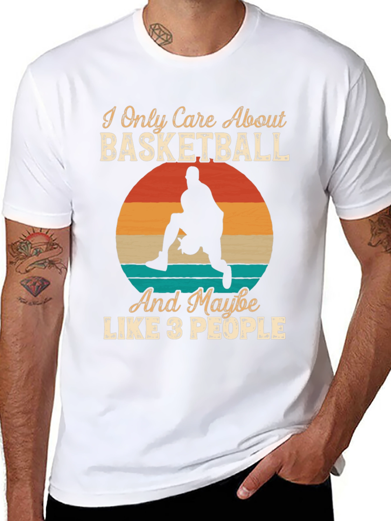 Basketball Lover Graphic T-Shirt