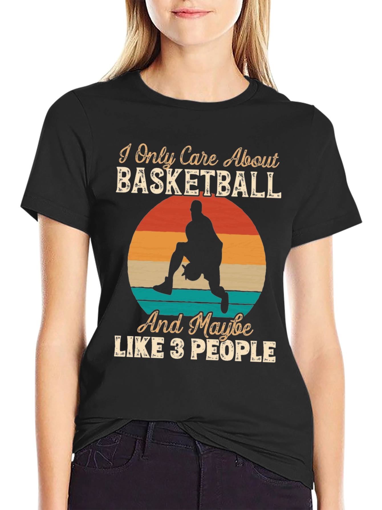 Basketball Lover Graphic T-Shirt
