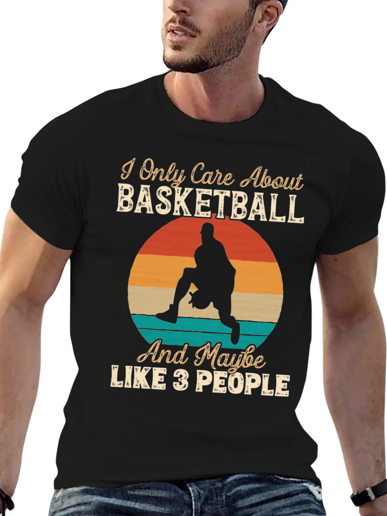 Basketball Lover Graphic T-Shirt