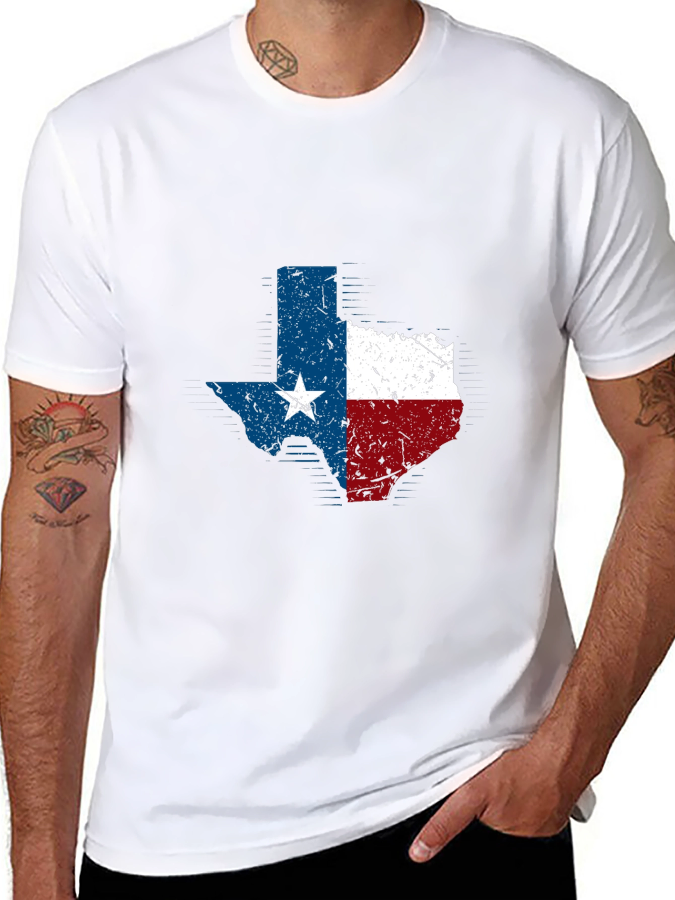 Texas Flag Graphic T-Shirt