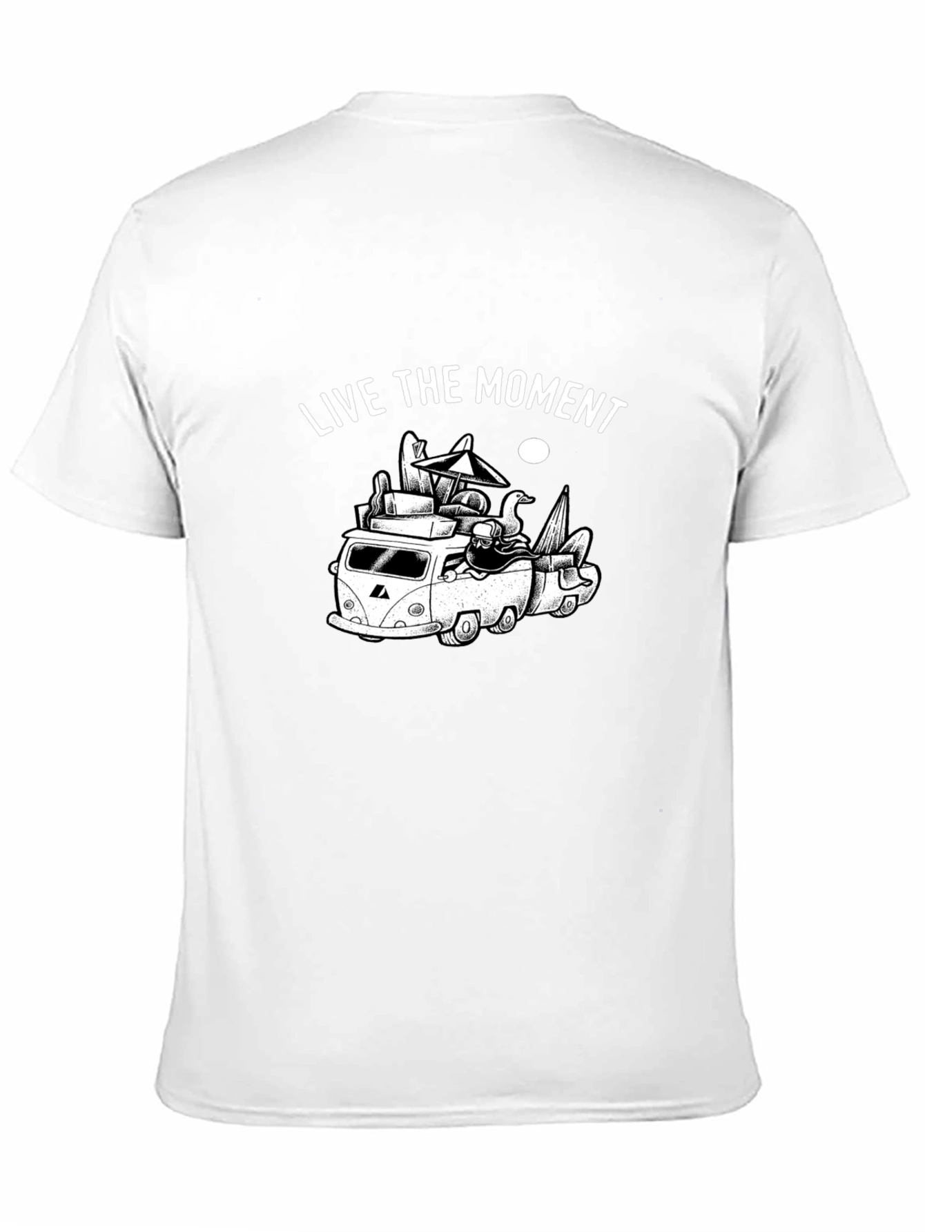 Live the Moment Surf Van Graphic Tee