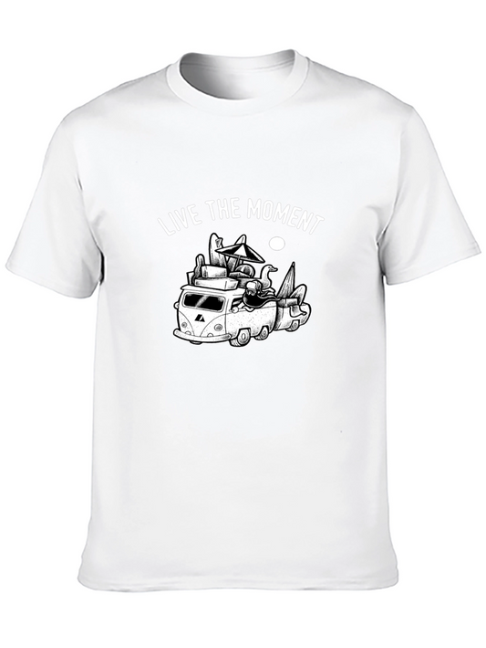 Live the Moment Surf Van Graphic Tee