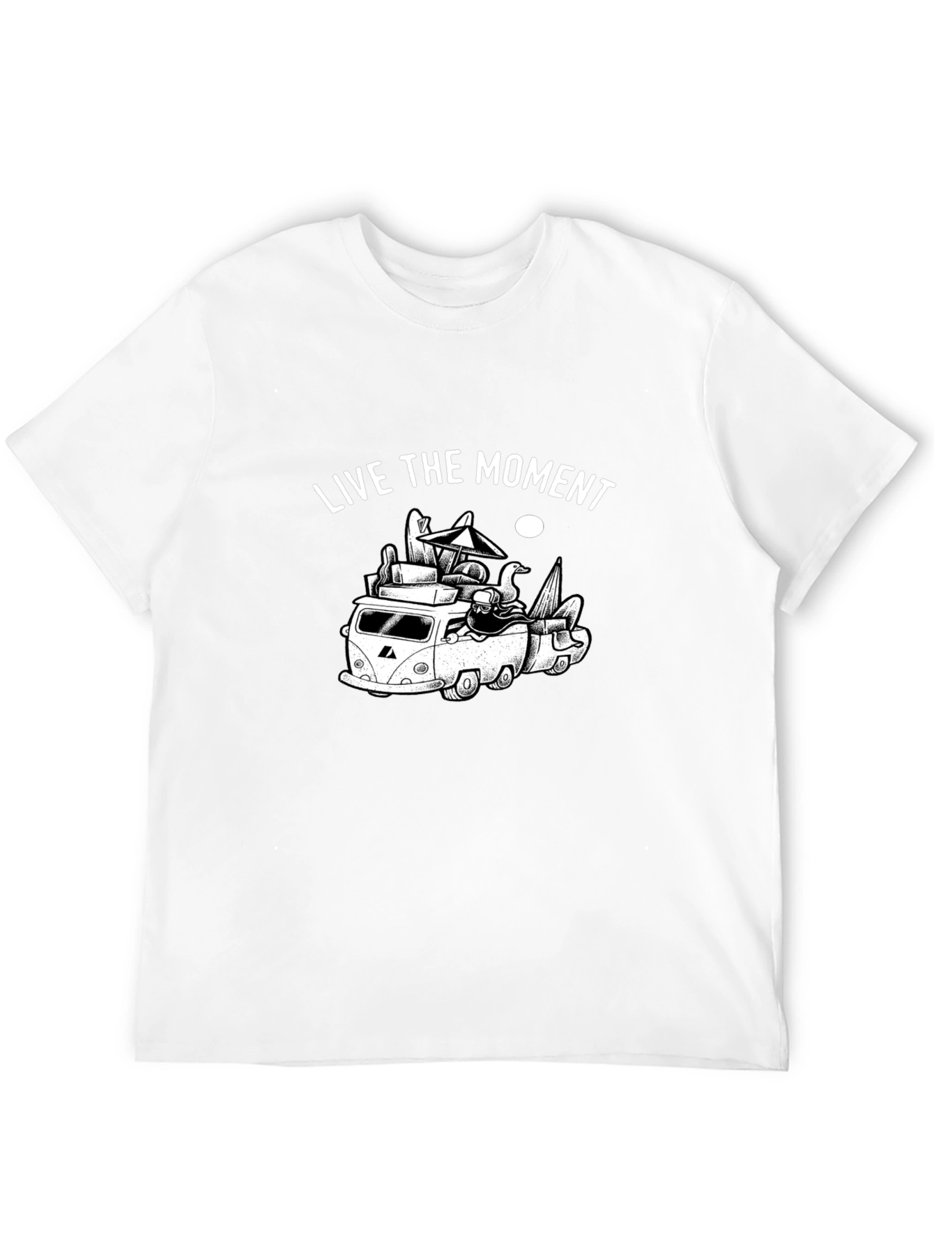 Live the Moment Surf Van Graphic Tee