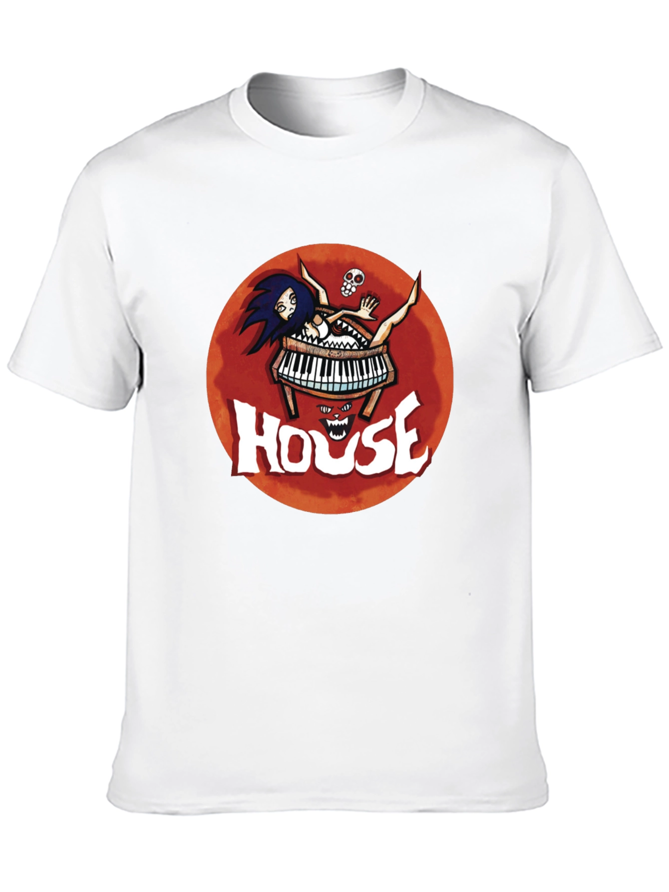 House Movie T-Shirt - Piano Horror Tee