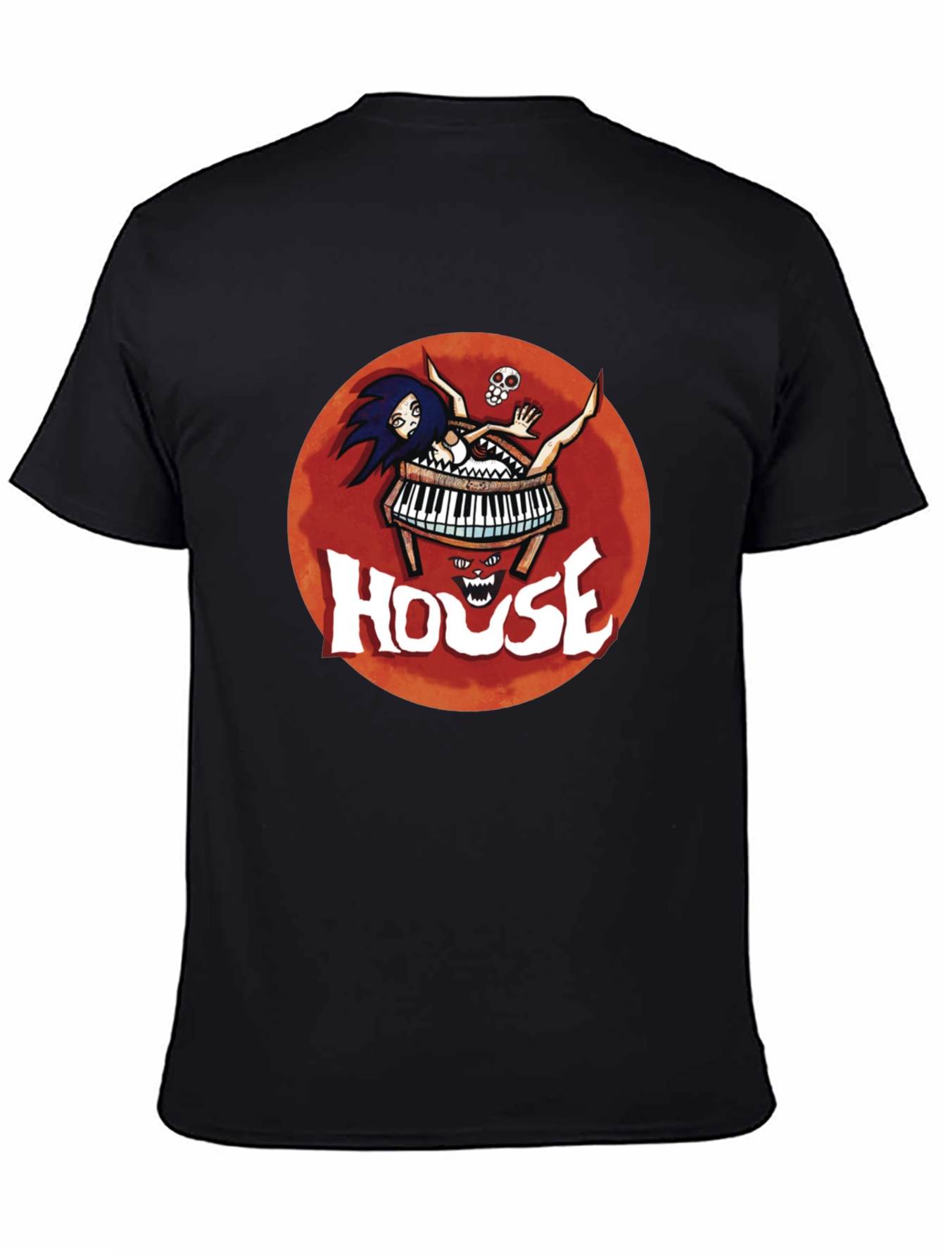 House Movie T-Shirt - Piano Horror Tee