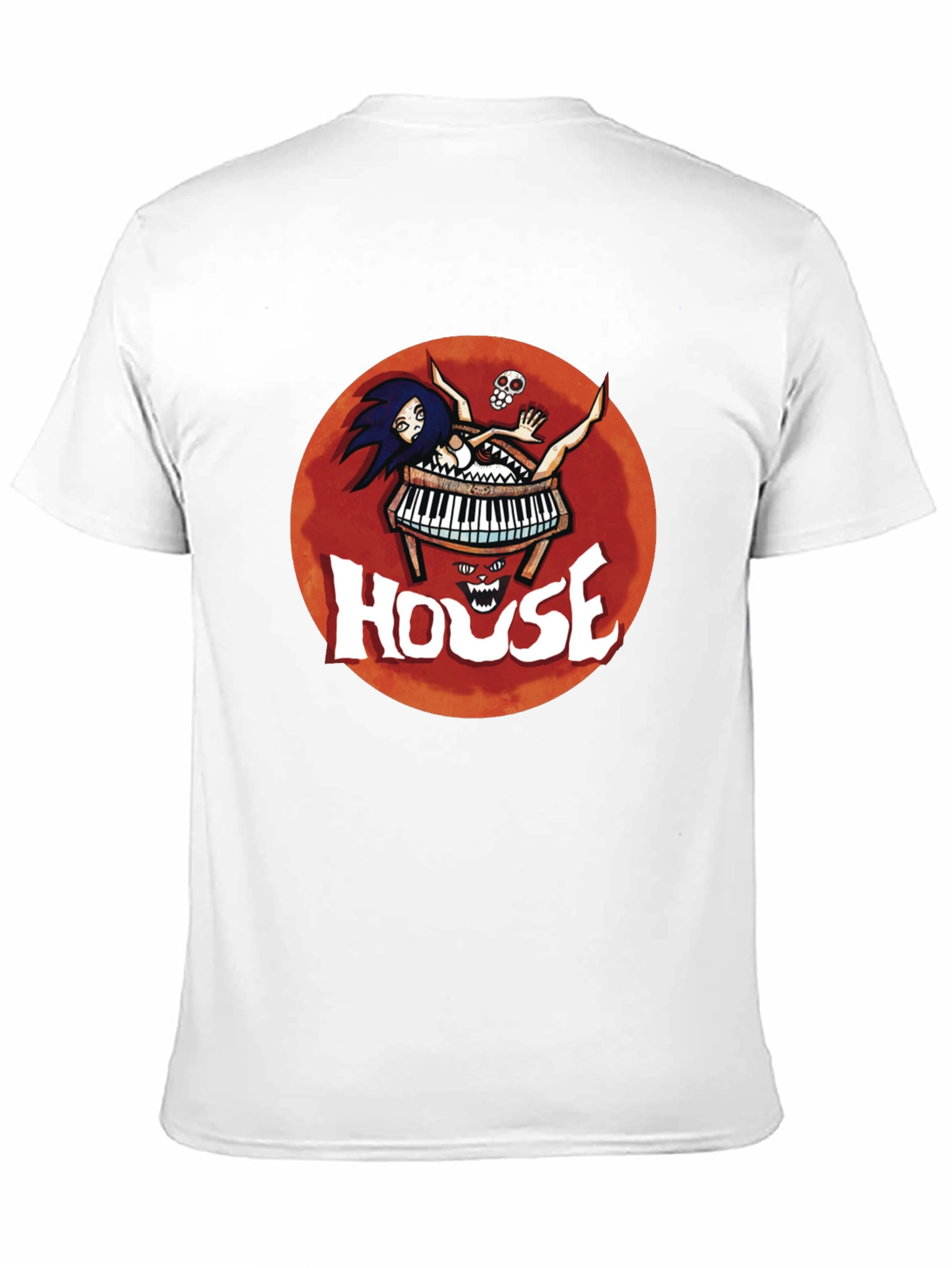 House Movie T-Shirt - Piano Horror Tee