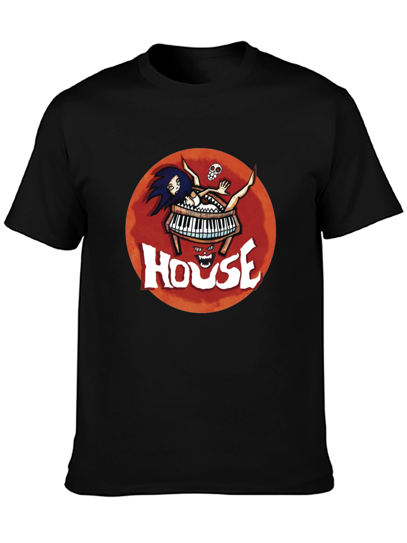 House Movie T-Shirt - Piano Horror Tee