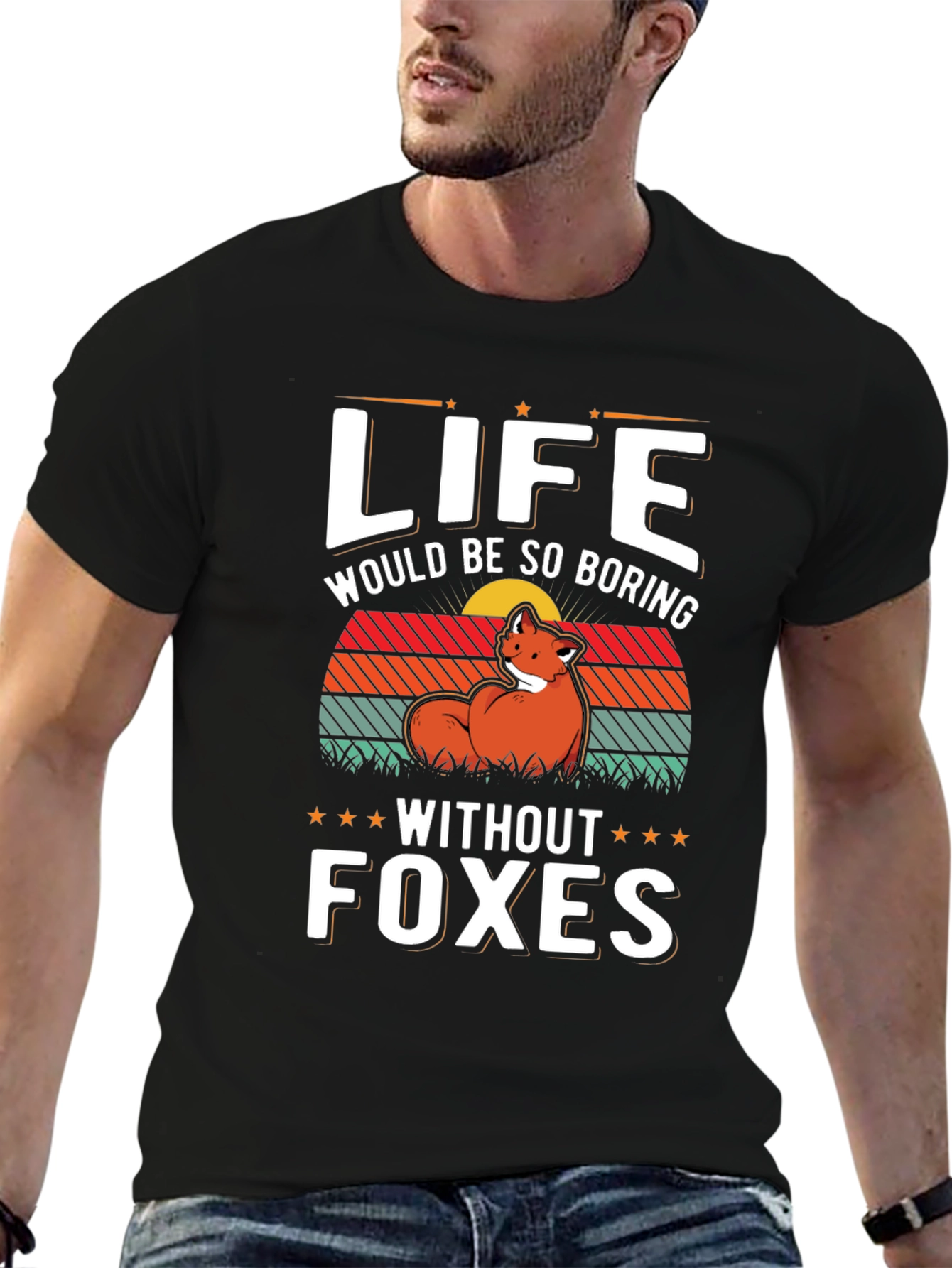 Life Without Foxes Boring T-Shirt
