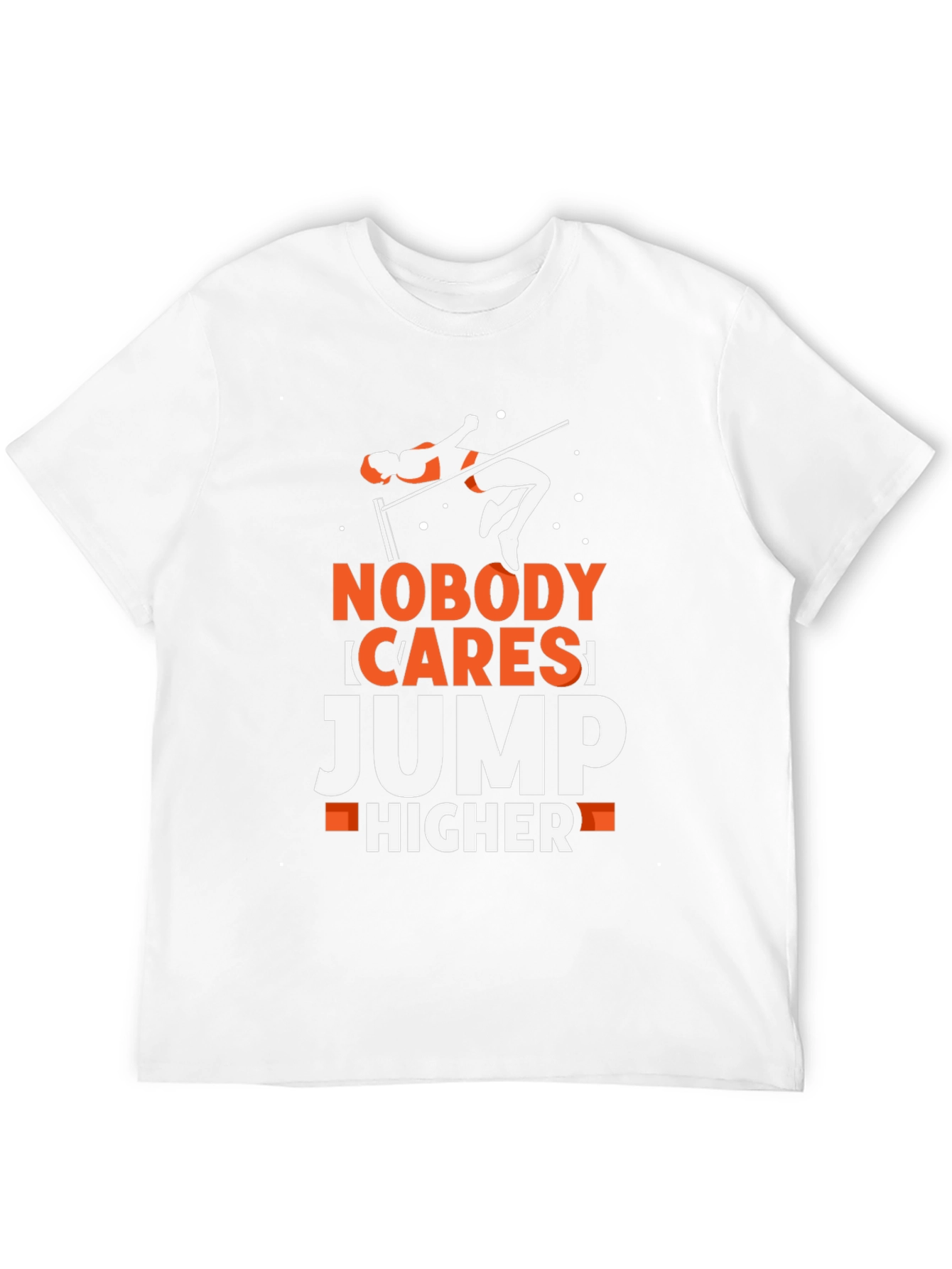 Motivational High Jump Graphic T-Shirt